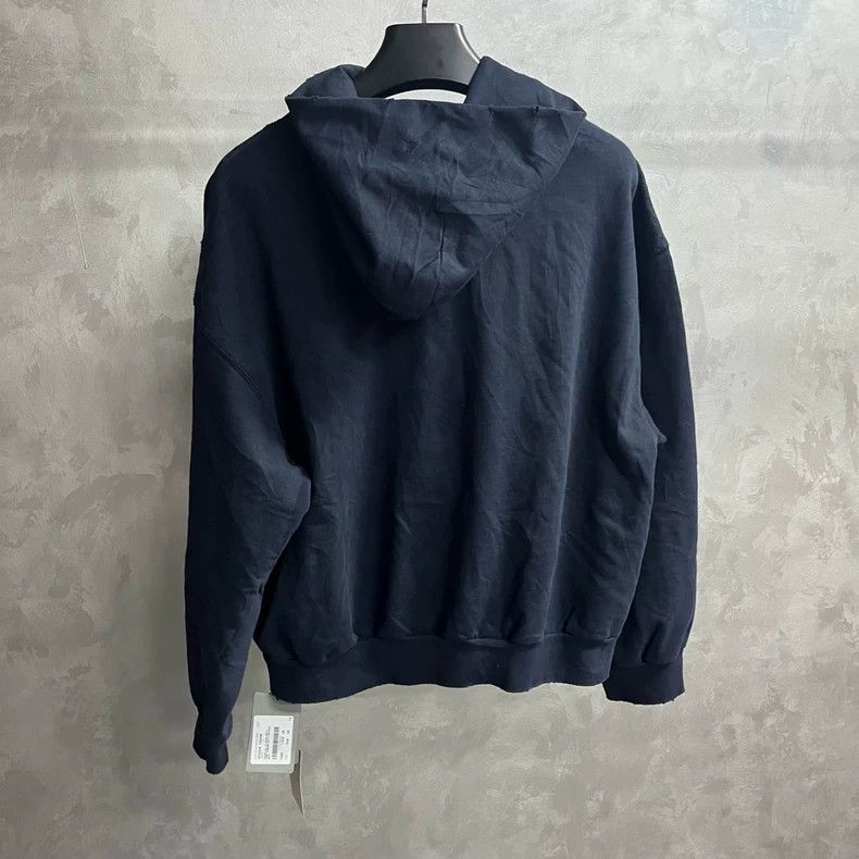Balenciaga Balenciaga Dark blue monogrammed printed zip hooded long s Size US S / EU 44-46 / 1 - 4 Thumbnail