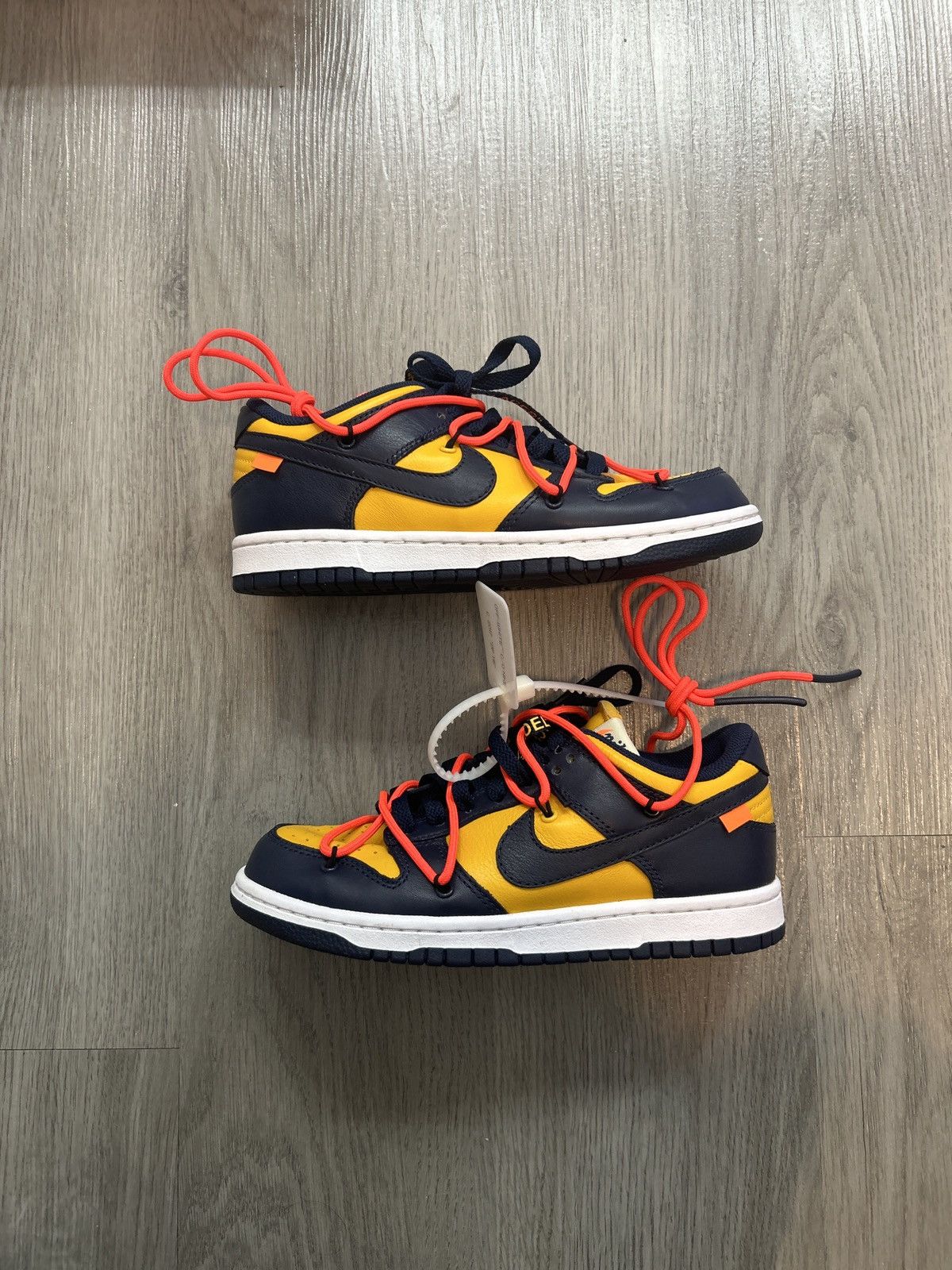 Nike × Off-White Off white Nike dunk low michigan | Grailed