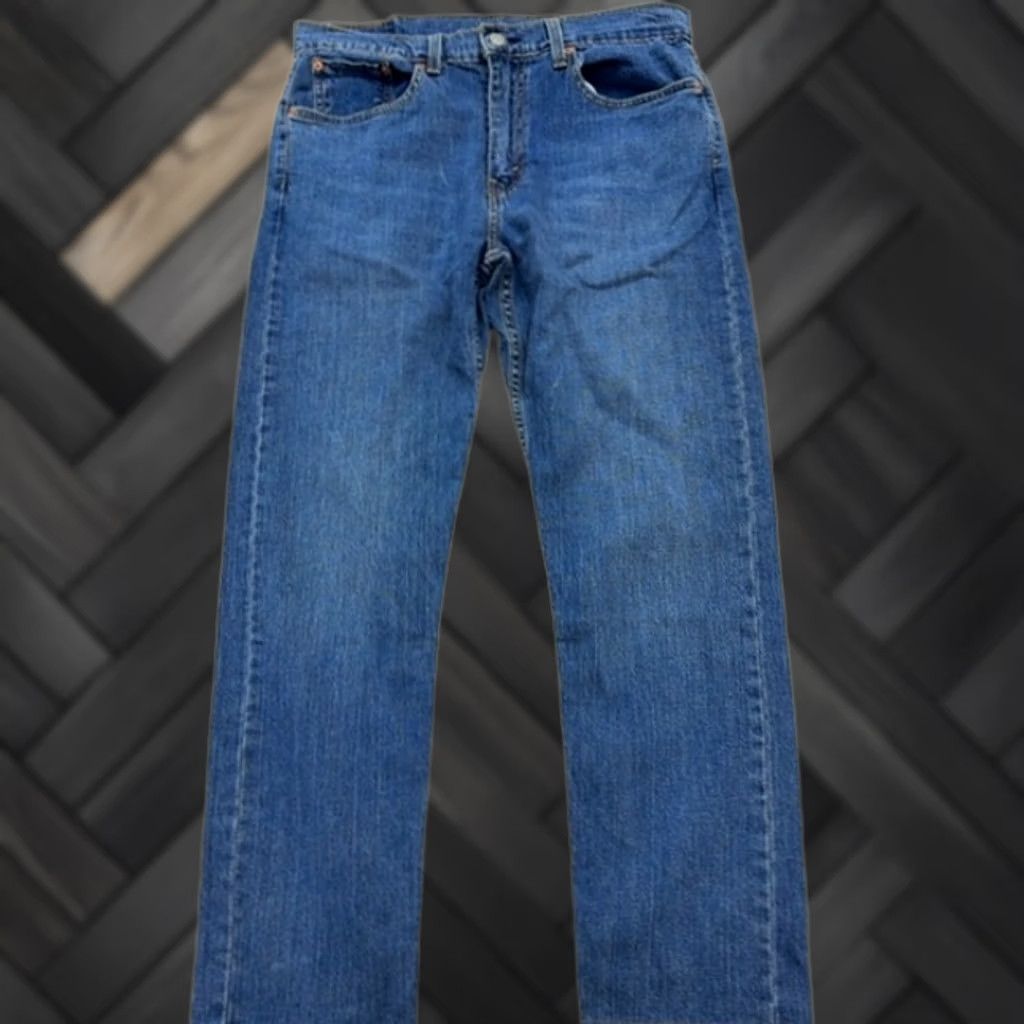 Levi's Levi's 502™ Men’s Blue Jeans 34x32 Taper Regular Denim Cotton Blend Waist 34 Inseam 32 Color Blue Model 502™ Signature Orange Tab Mens Jeans 502™ Size US 34 / EU 50 - 1 Thumbnail