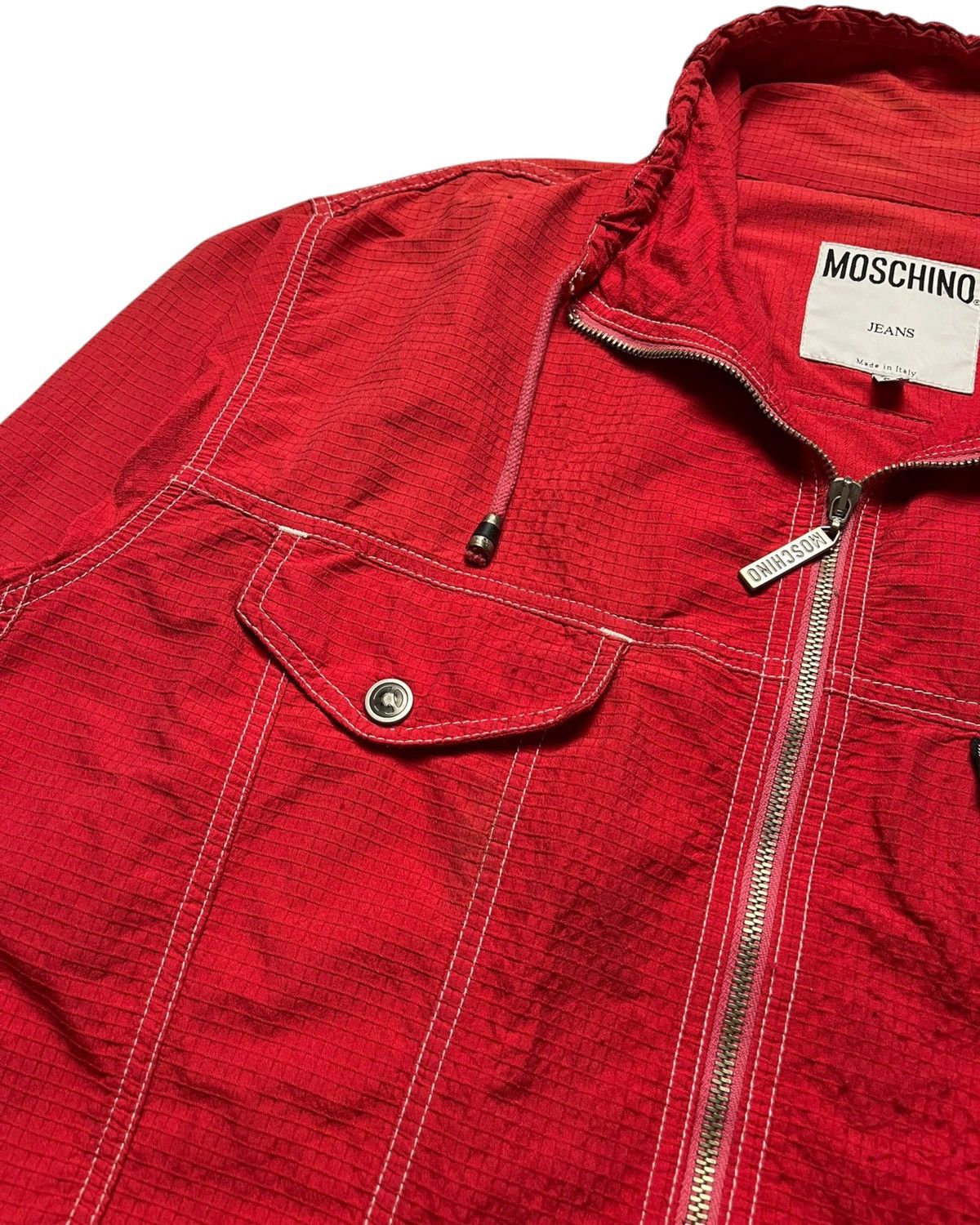 Moschino 1990s Moschino Techno-Trucker Size US L / EU 52-54 / 3 - 8 Thumbnail