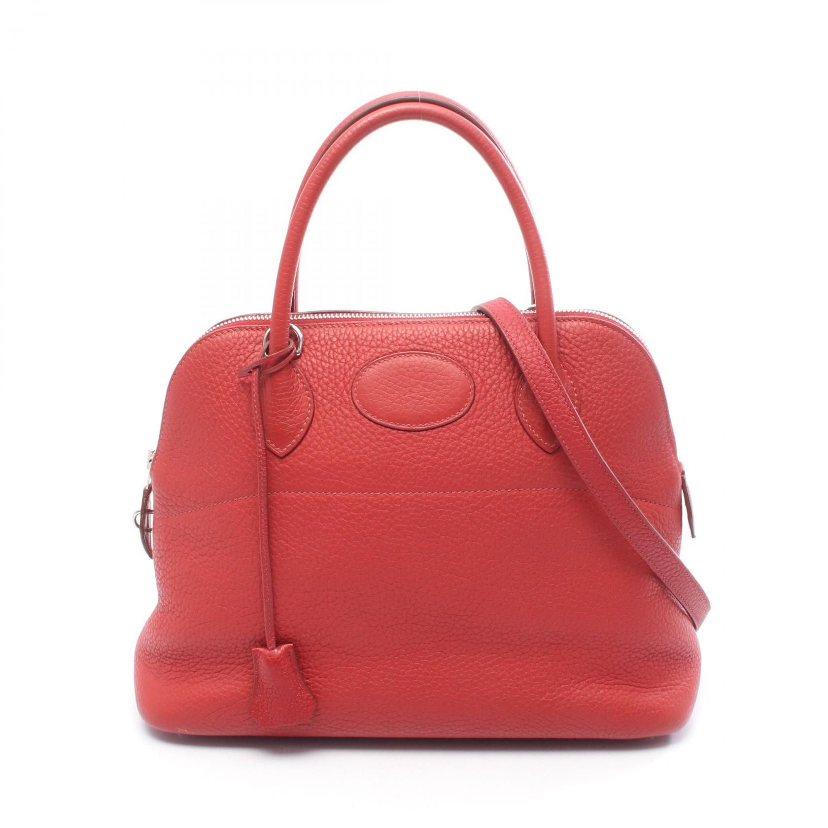 Hermes Hermes Hermes Bolide31 Calfskin Handbag Leather Handbag P DUTY FREE for USA Size ONE SIZE - 1 Thumbnail