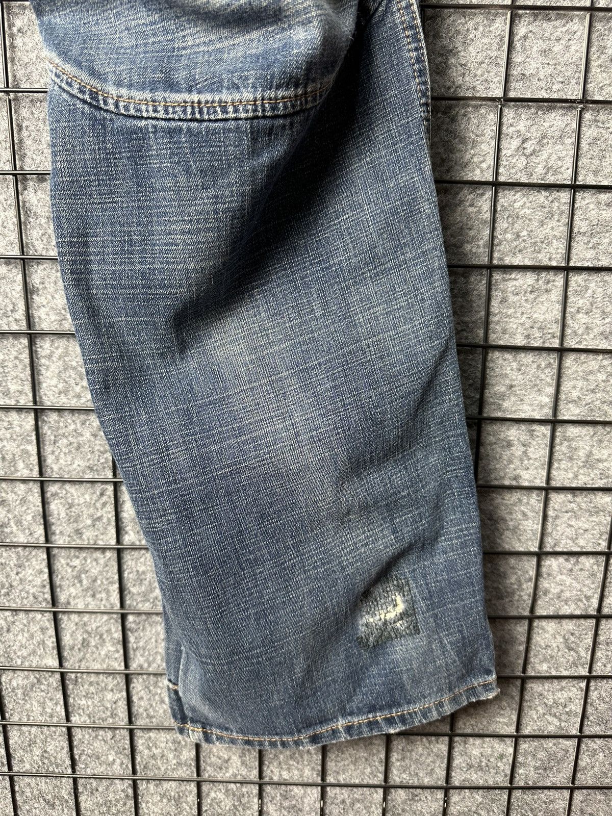 G-Star G Star Raw Streetwear Seam Detail Distressed Jeans Size 31 Size US 31 - 6 Thumbnail