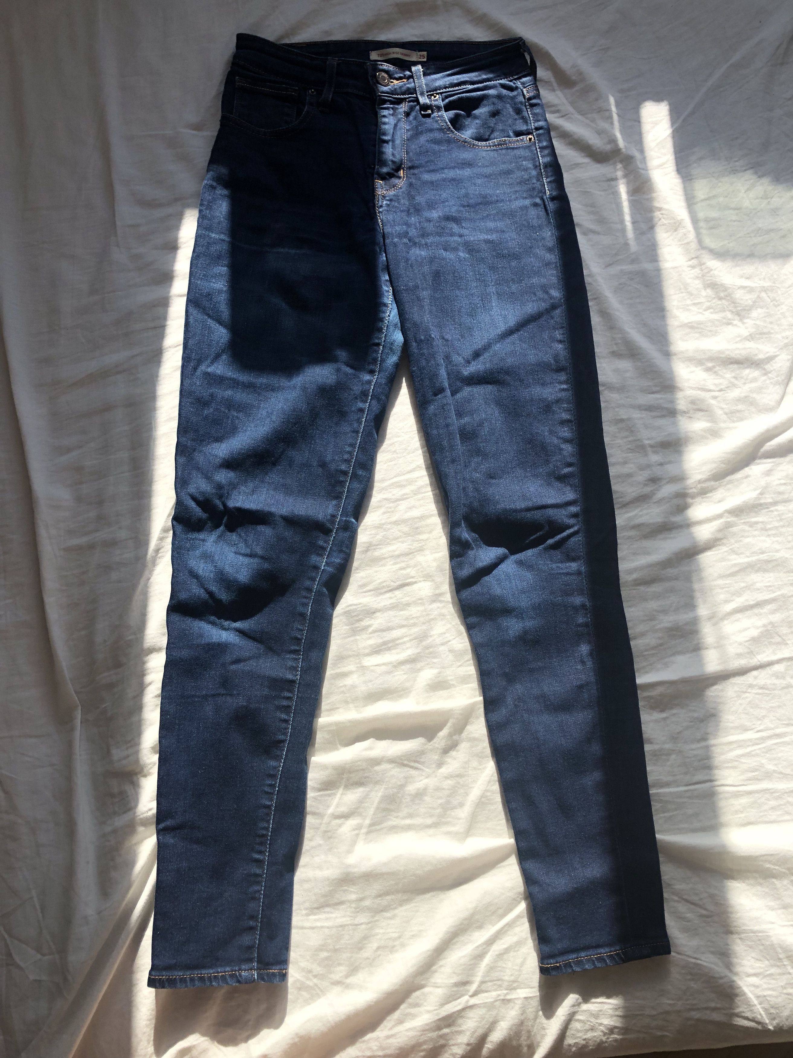 Lee High Rise Jeans - W25 - Lee Size 25" / US 0 / IT 36 - 1 Thumbnail