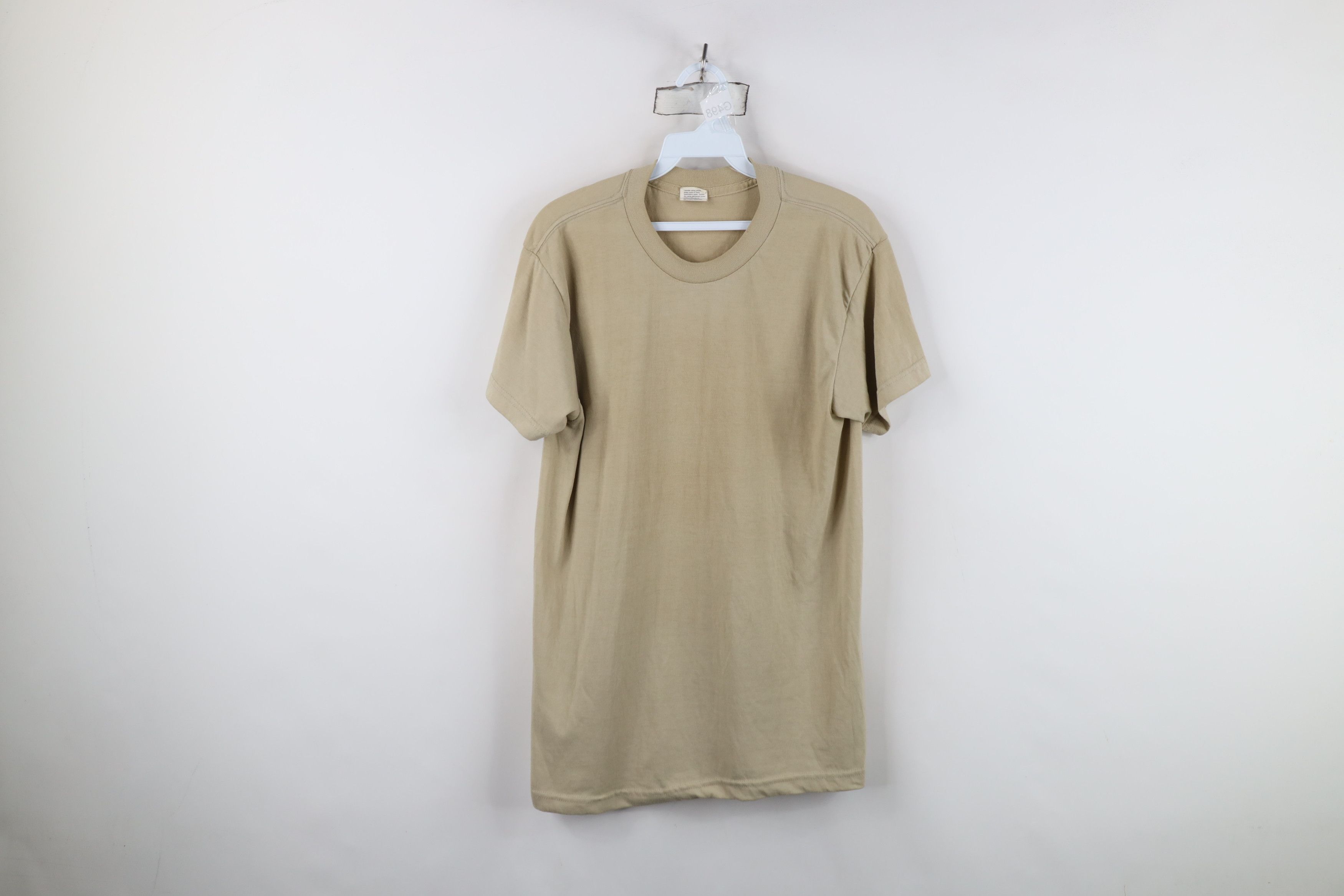 Vintage Vintage 90s Streetwear Faded Knit Short Sleeve T-Shirt USA Size US M / EU 48-50 / 2 - 1 Thumbnail