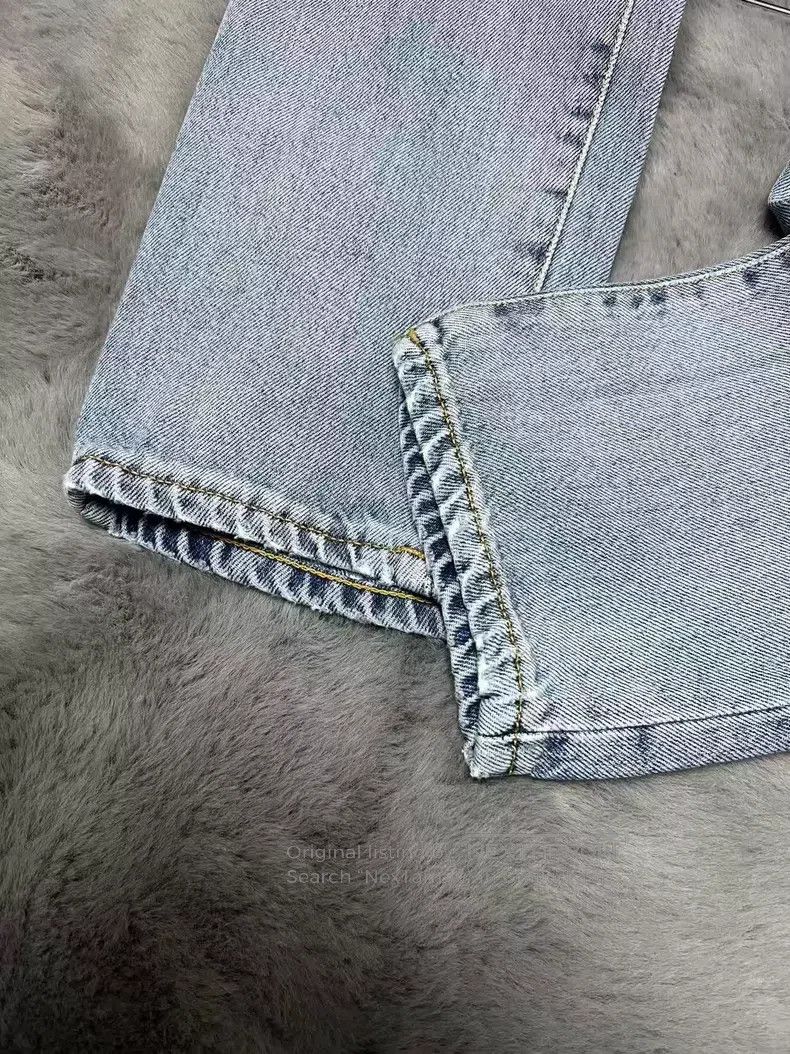 Saint Laurent Paris Saint Laurent Paris Light Blue Vintage Basic Denim Pants i Size US 30 / EU 46 - 6 Thumbnail