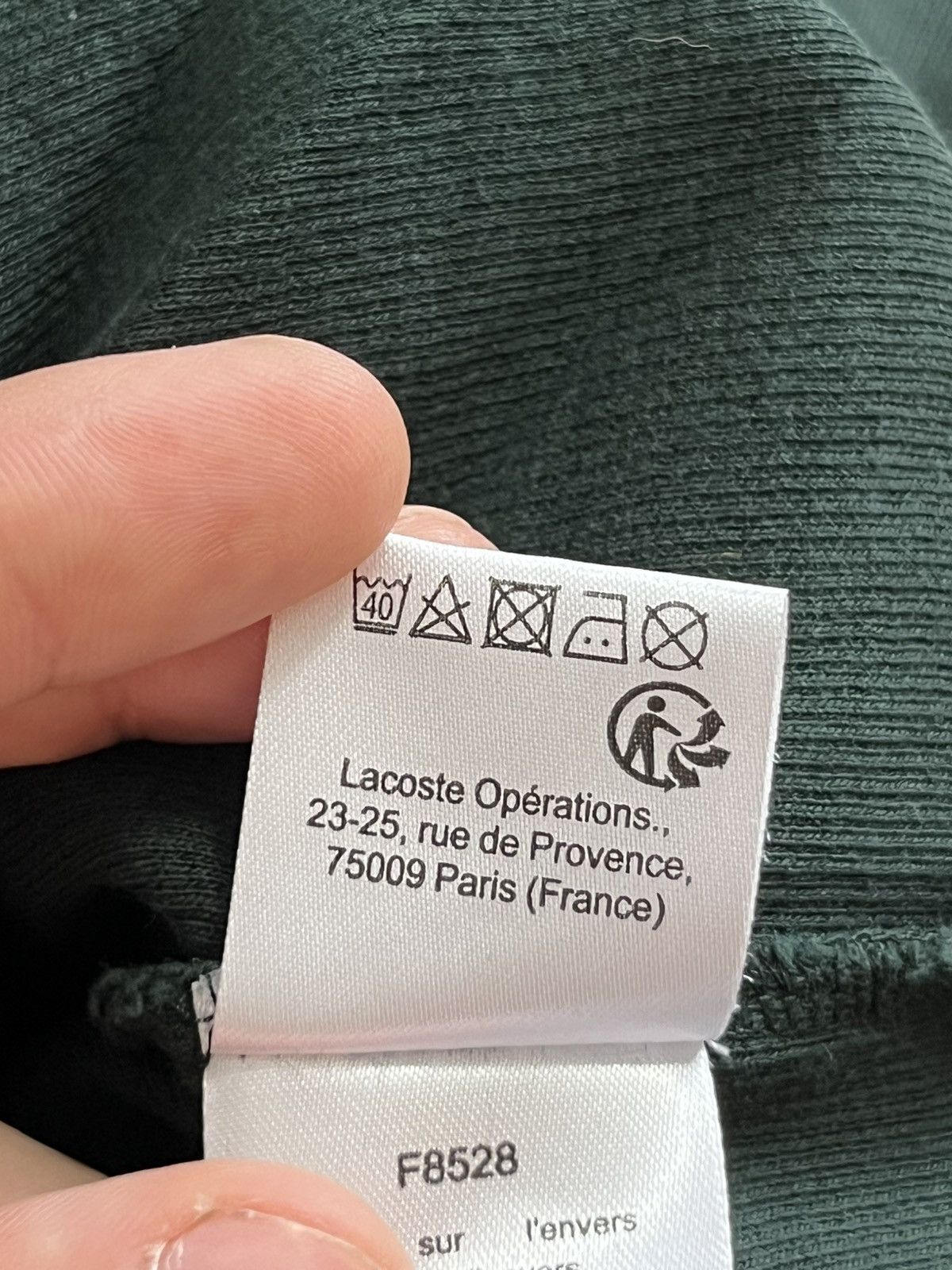 Lacoste Lacoste 1/4 Zip Green Pullover Size US XXL / EU 58 / 5 - 10 Thumbnail