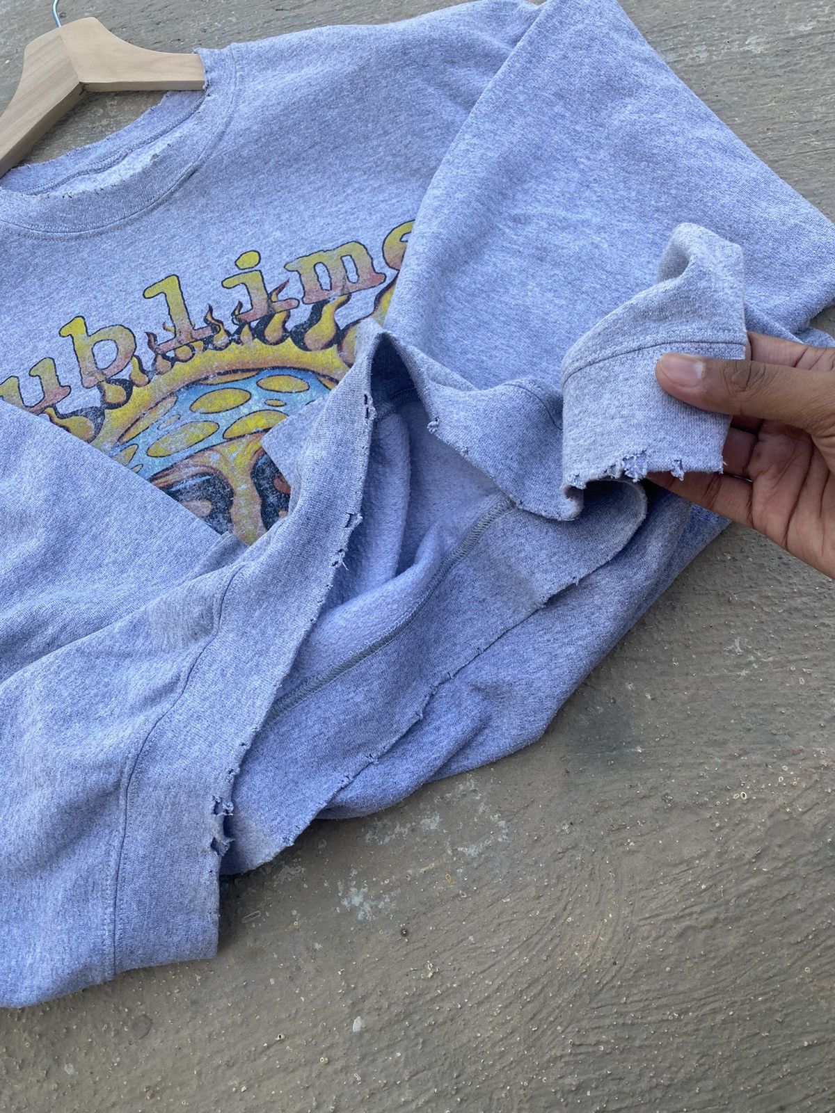 Sublime 🔥 Distressed 🔥 Sublime Sweatshirt Size US XL / EU 56 / 4 - 13 Thumbnail