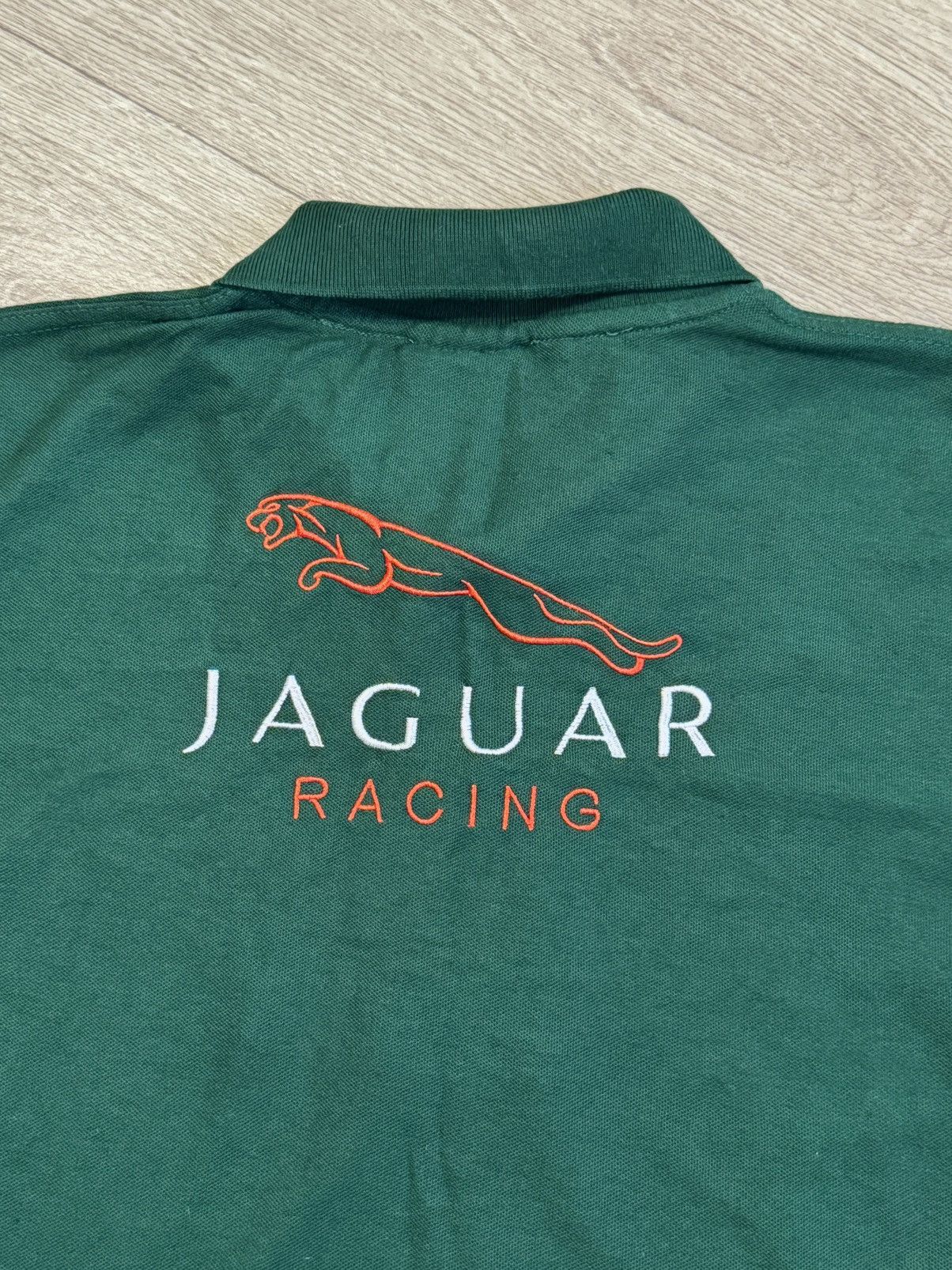 Formula 1 🔷Jaguar Racing F1 Team Sponsor Polo T-shirt🔷 Size US M / EU 48-50 / 2 - 7 Thumbnail