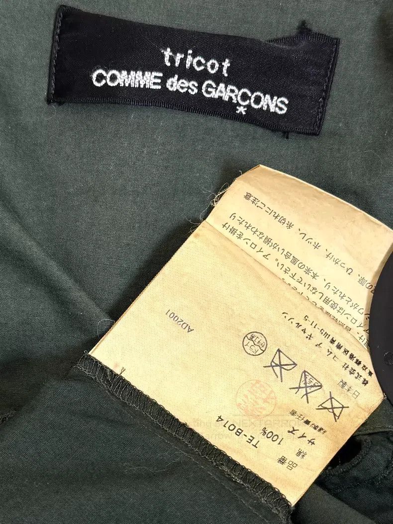 Comme des Garcons Comme Des Garcons size L Moss Green Openwork Floral Set Size S / US 4 / IT 40 - 8 Thumbnail