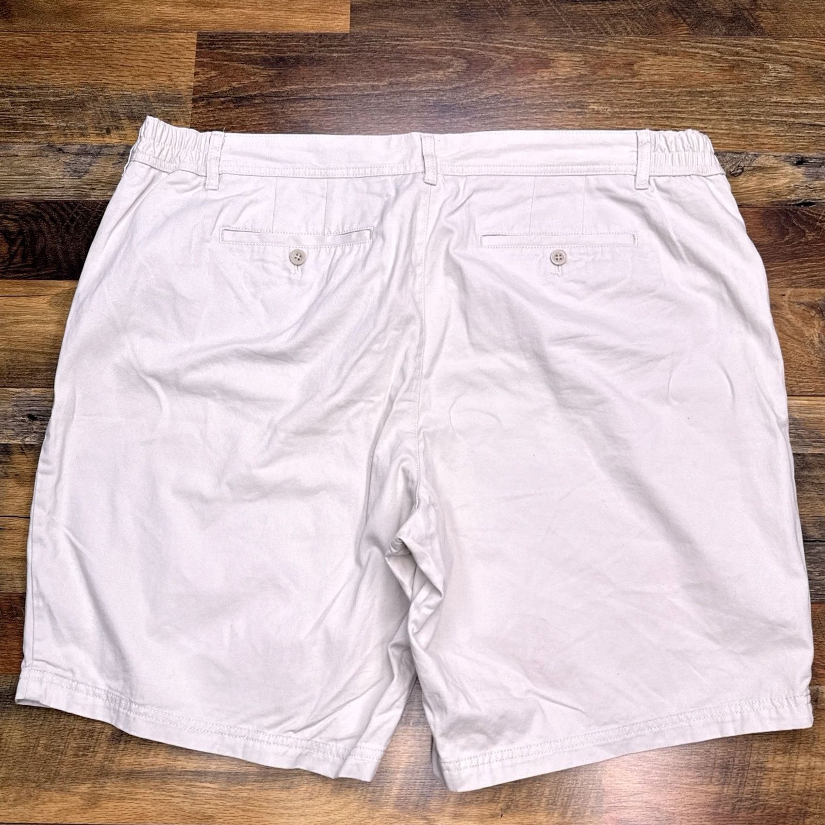 Eddie Bauer Eddie Bauer Blakeley Legend Wash Shorts 24W Beige New Womens Size 42" / US 20 - 2 Thumbnail
