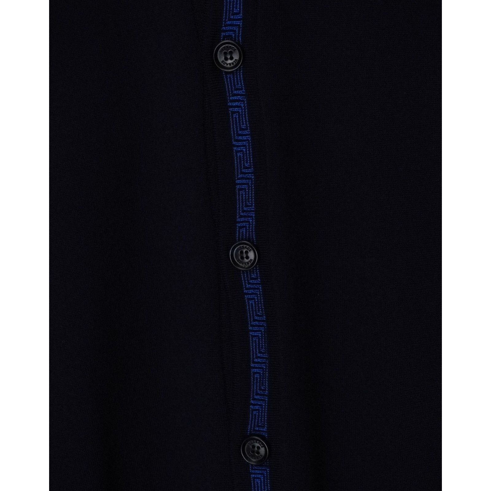 Versace Gianni versace medusa greca blue print cardigan sweater Size US M / EU 48-50 / 2 - 6 Thumbnail