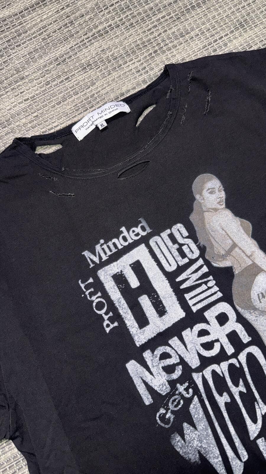 Other Profit Minded Cant Save Her Tee Size US L / EU 52-54 / 3 - 2 Thumbnail
