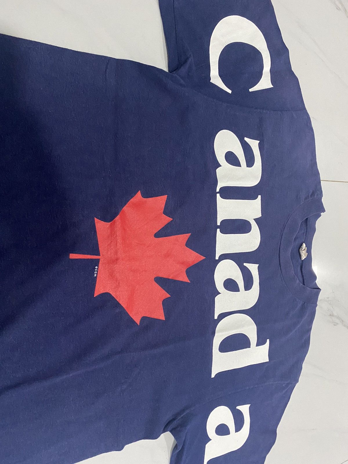 Vintage Vintage 1995 Canada Maple Leaf Spell Out T Shirt Size US M / EU 48-50 / 2 - 3 Thumbnail