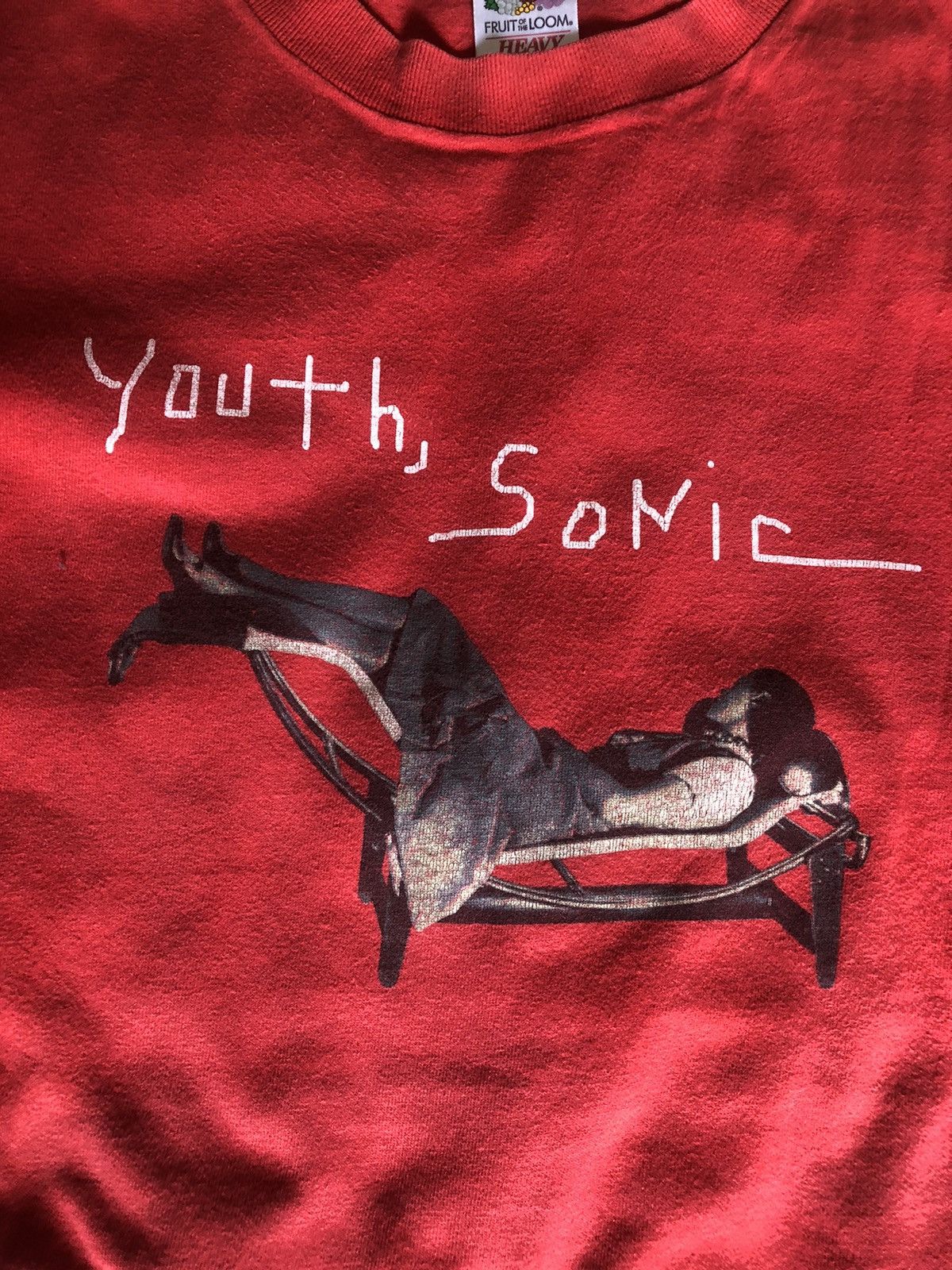 Japanese Brand × Vintage Vintage Rare 90s sonic youth hospital chair T shirt Size US XL / EU 56 / 4 - 4 Thumbnail