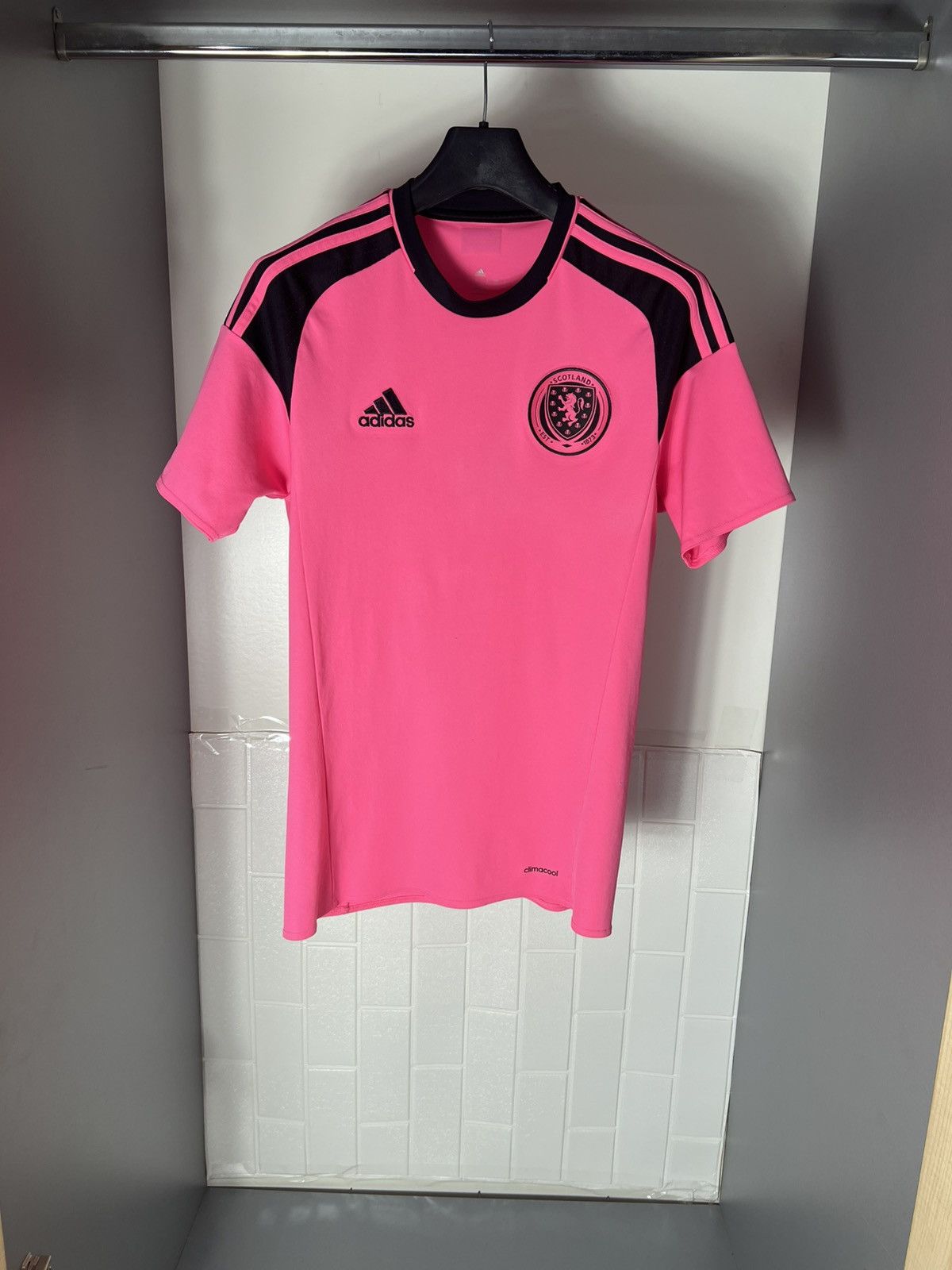 Adidas × Vintage VERY RARE ADIDAS SCOTLAND SOCCER JERSEY BLOKECORE Y2K 90s Size US S / EU 44-46 / 1 - 1 Thumbnail