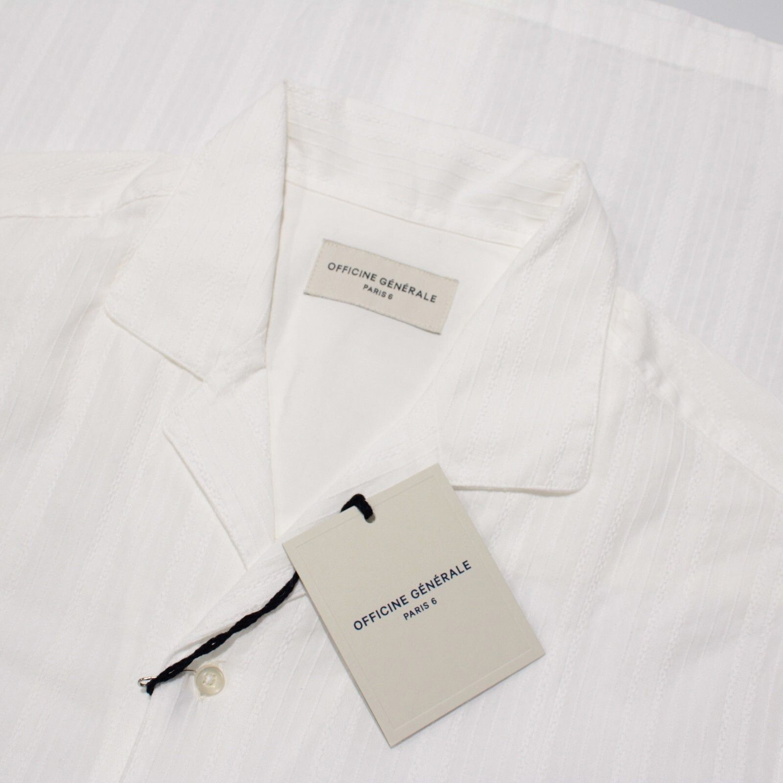 Officine Generale Officine Generale New with tags Shirt Size M US In White Size US M / EU 48-50 / 2 - 1 Thumbnail