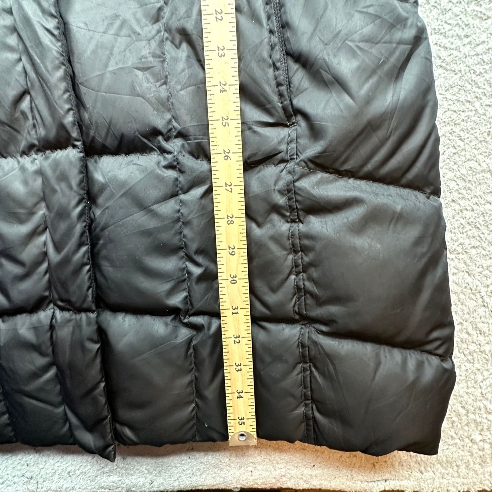 Eddie Bauer Eddie Bauer Lodge Down Parka Fur Trim Hooded Jacket Womens Large Black Quilted Parka Jacket Long Sleeve Zip Pockets Vintage No Size L / US 10 / IT 46 - 6 Thumbnail