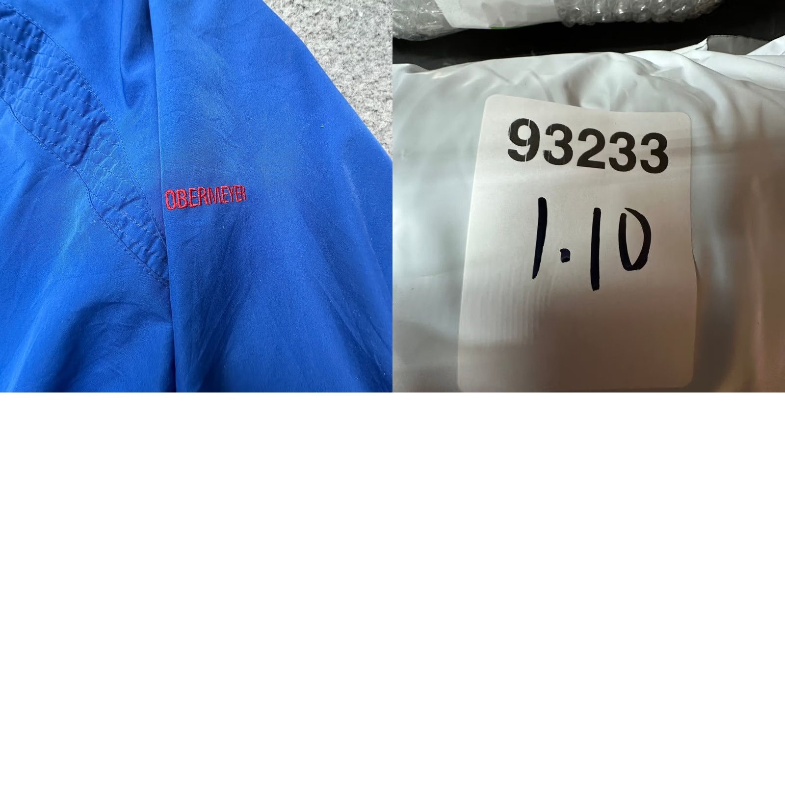 Obermeyer VINTAGE Obermeyer 1/2 Zip Anorak Windbreaker Jacket Men XL Blue Hooded Hong Kong Size US XL / EU 56 / 4 - 10 Thumbnail