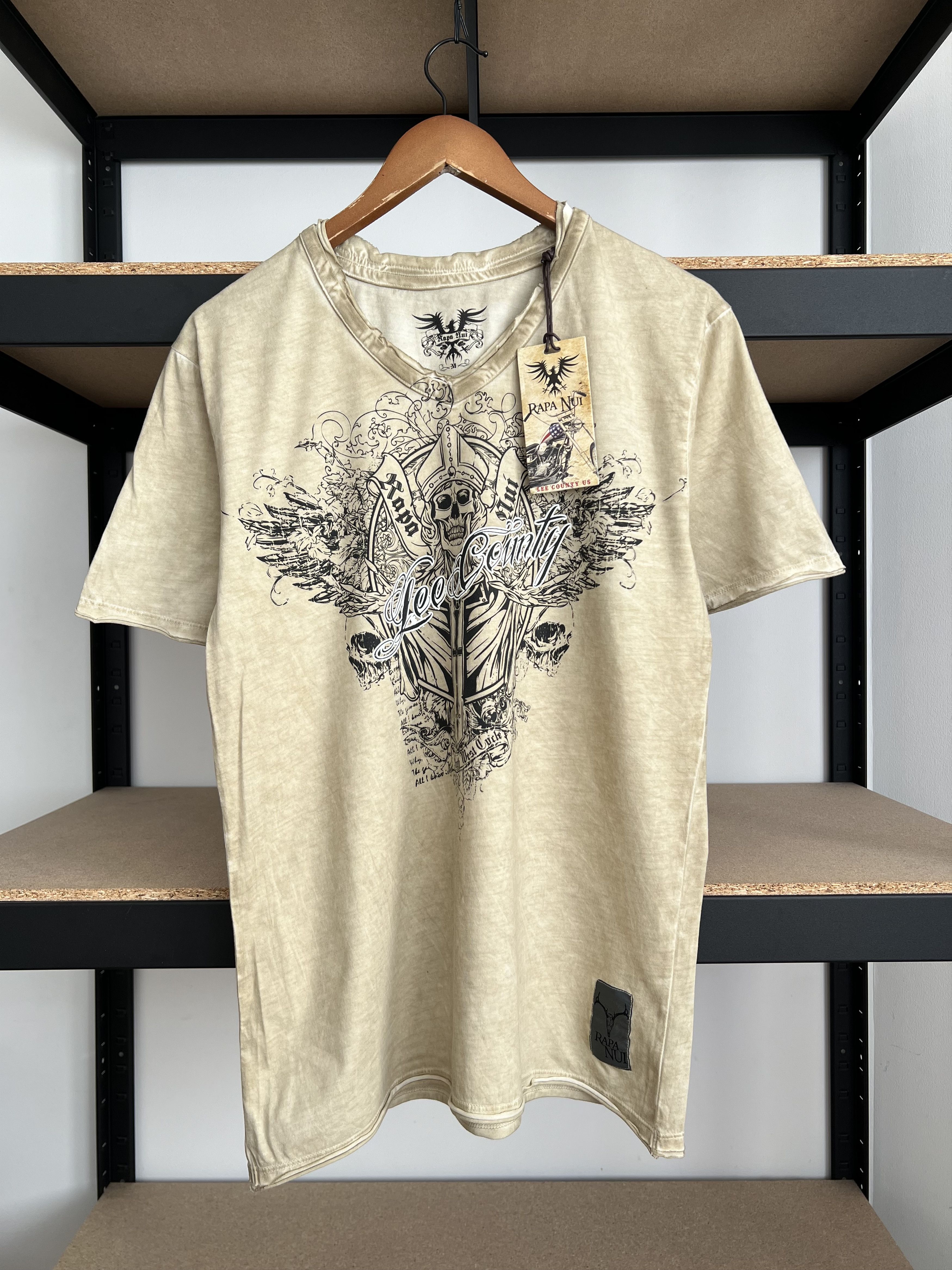 Affliction Affliction Style Rapa Nui Eagle Skull Y2K T-shirt Size US M / EU 48-50 / 2 - 1 Thumbnail