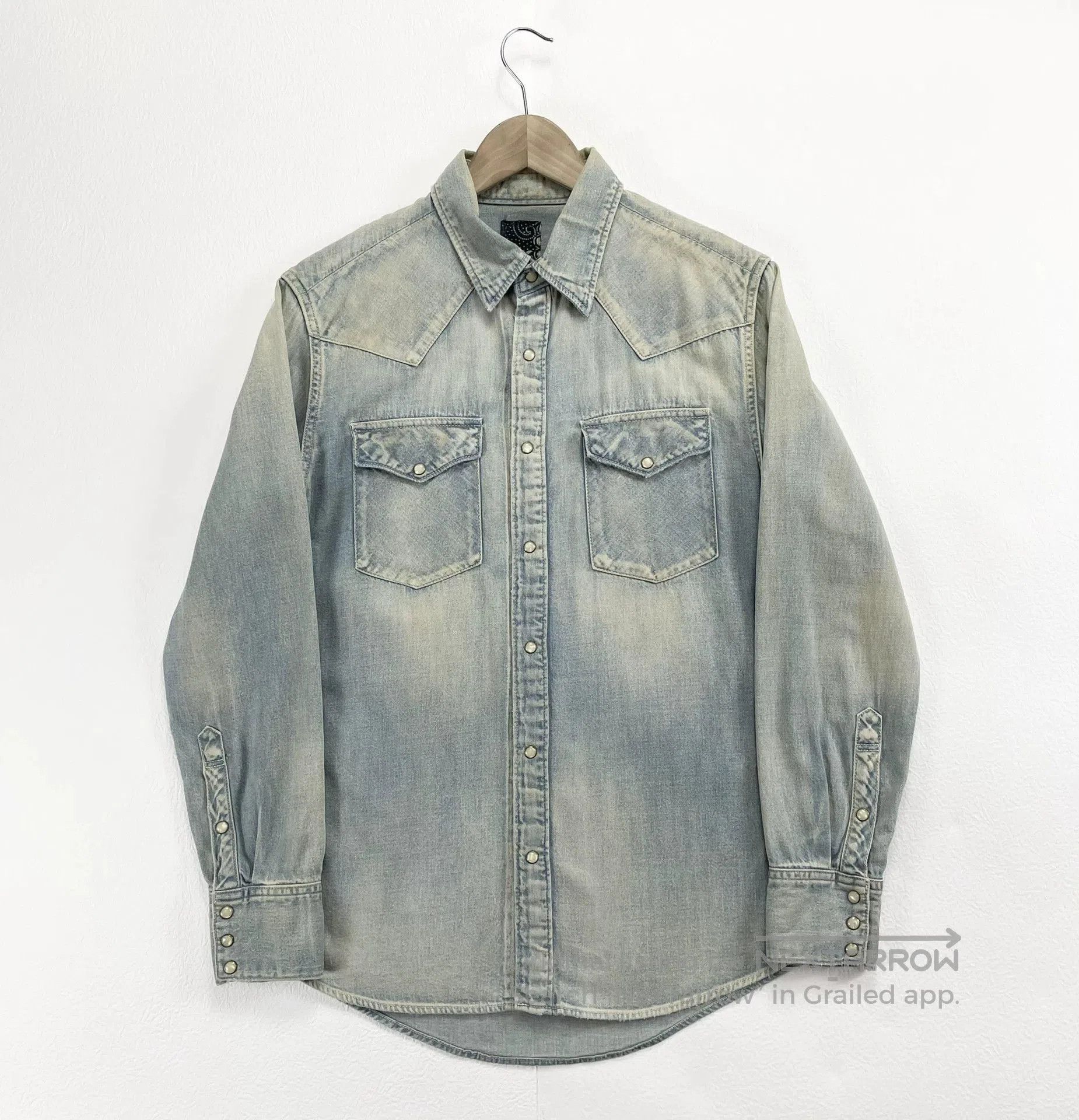 Visvim visvim ict social sculpture denim shirt. Size US M / EU 48-50 / 2 - 2 Thumbnail