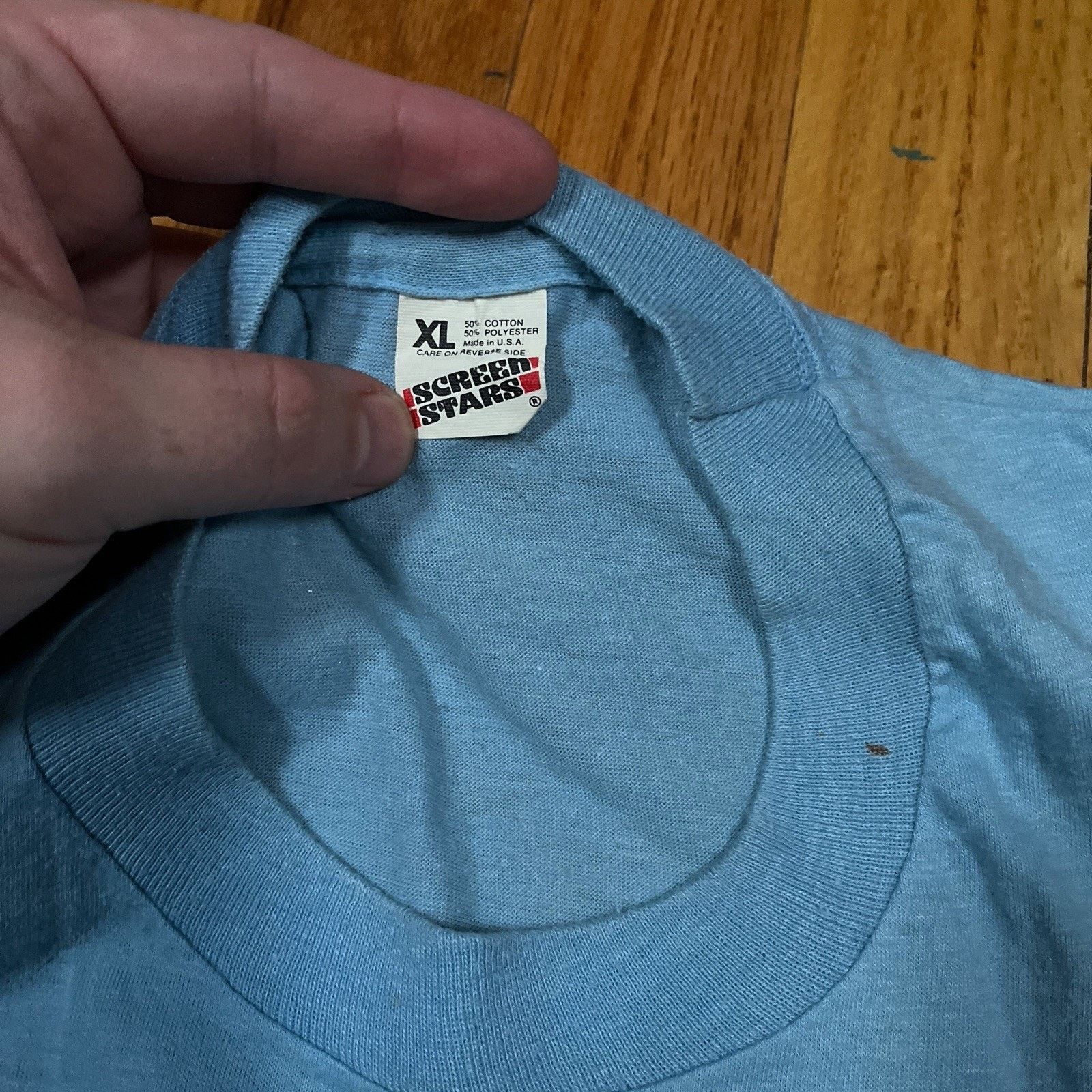 Vintage VTG Screen Stars Special Olympics Aquatics Single Stitch Tee Size US M / EU 48-50 / 2 - 7 Thumbnail