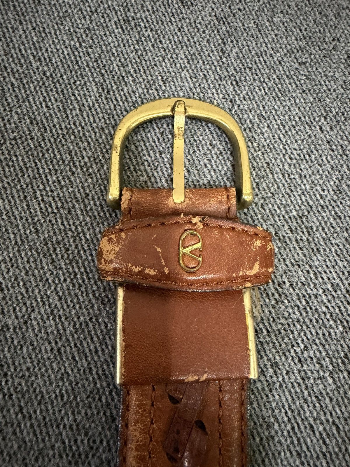 Valentino Vintage valentino garavani leather belt Size ONE SIZE - 6 Thumbnail