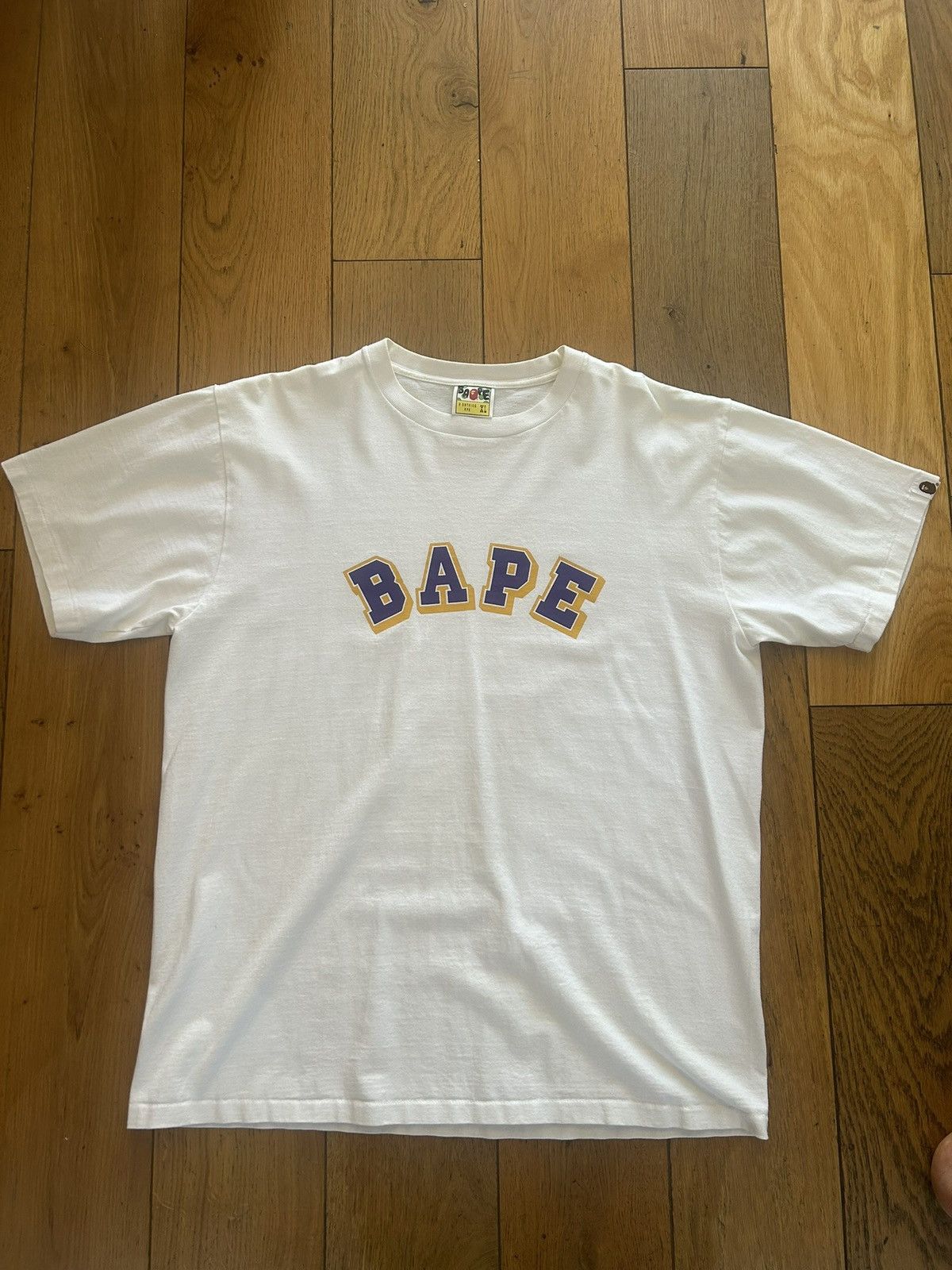 BAPE Los Angeles Lakers Colorway Logo Tee
