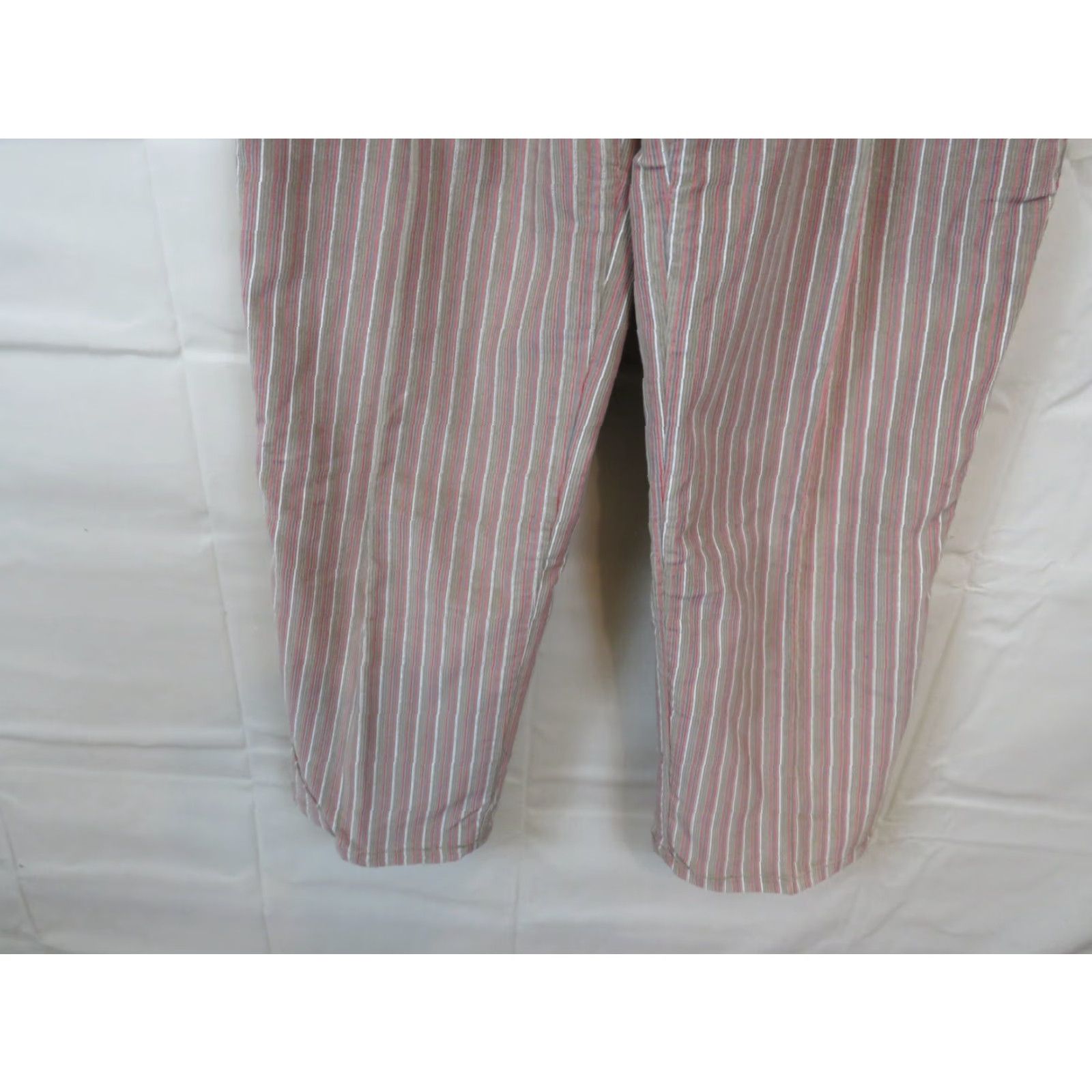 Vintage VINTAGE Tres Jolie Jeans Pants stripe corduroy 7/8 Brown 1970s Hippie Everyday Mens Womens Boys Girls Size 28" / US 6 / IT 42 - 3 Thumbnail