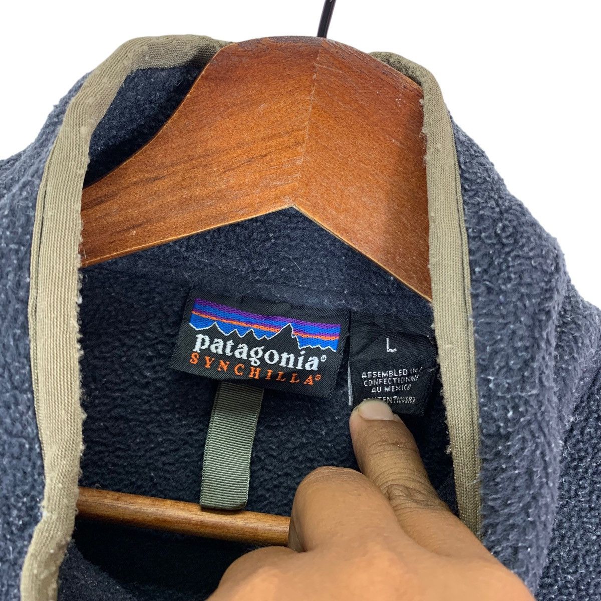 Patagonia 🔥🔥VINTAGE PATAGONIA OUTDOOR FLEECE SWEATER HALF ZIP Size US L / EU 52-54 / 3 - 7 Thumbnail