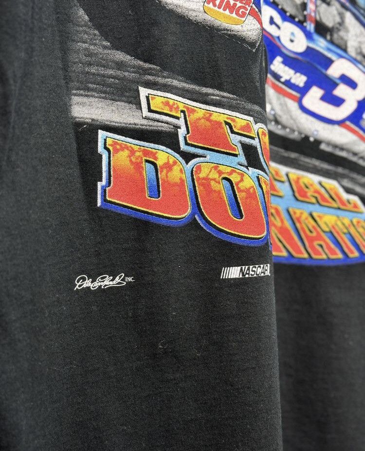 Band Tees × NASCAR VTG Vintage Dale Earnhardt JR Total Domination 1998 Nascar Size US L / EU 52-54 / 3 - 10 Thumbnail