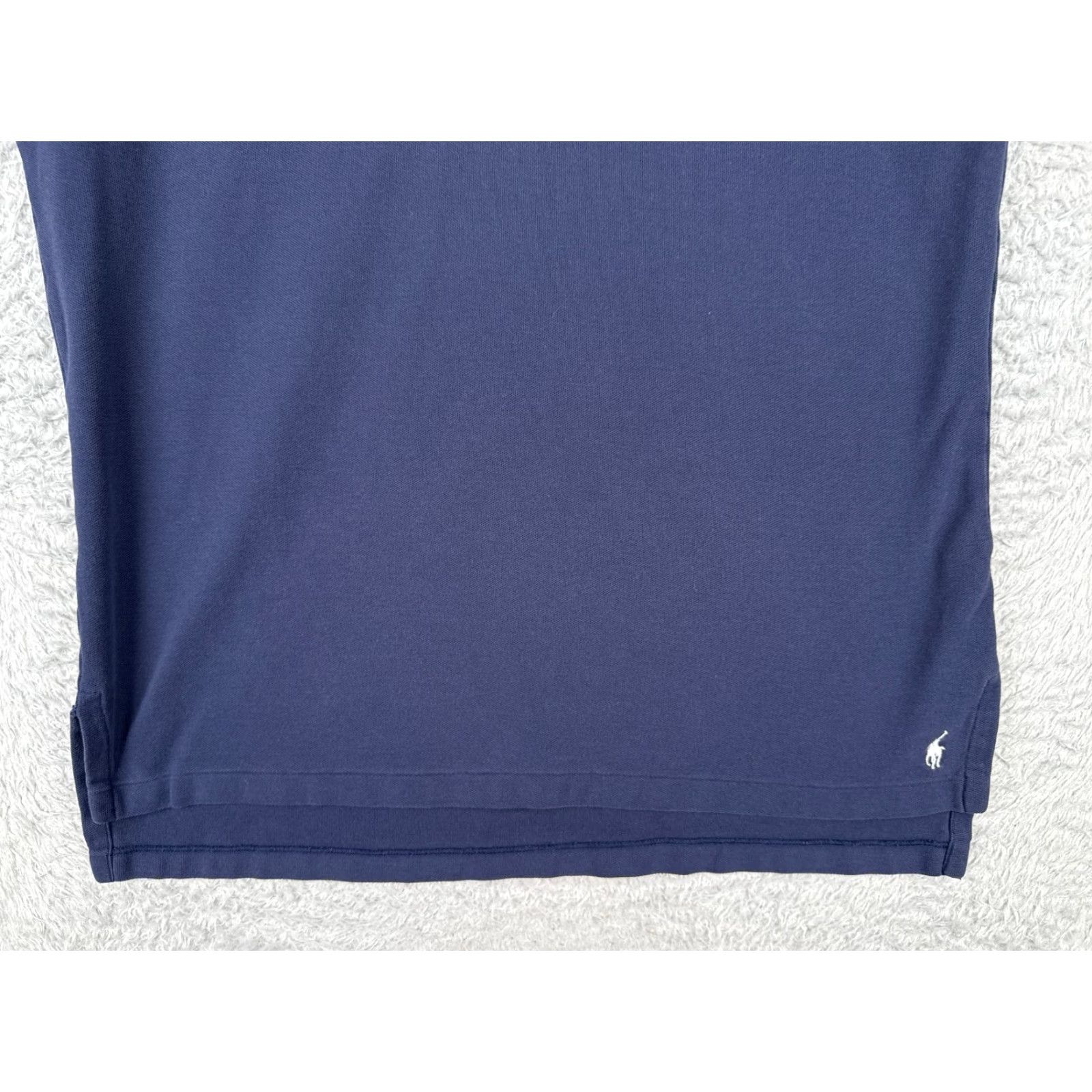 Ralph Lauren VINTAGE Ralph Lauren Polo Shirt Men Medium Blue Slim Fit Golf 2003 Sports Mens Size M / US 6-8 / IT 42-44 - 5 Thumbnail