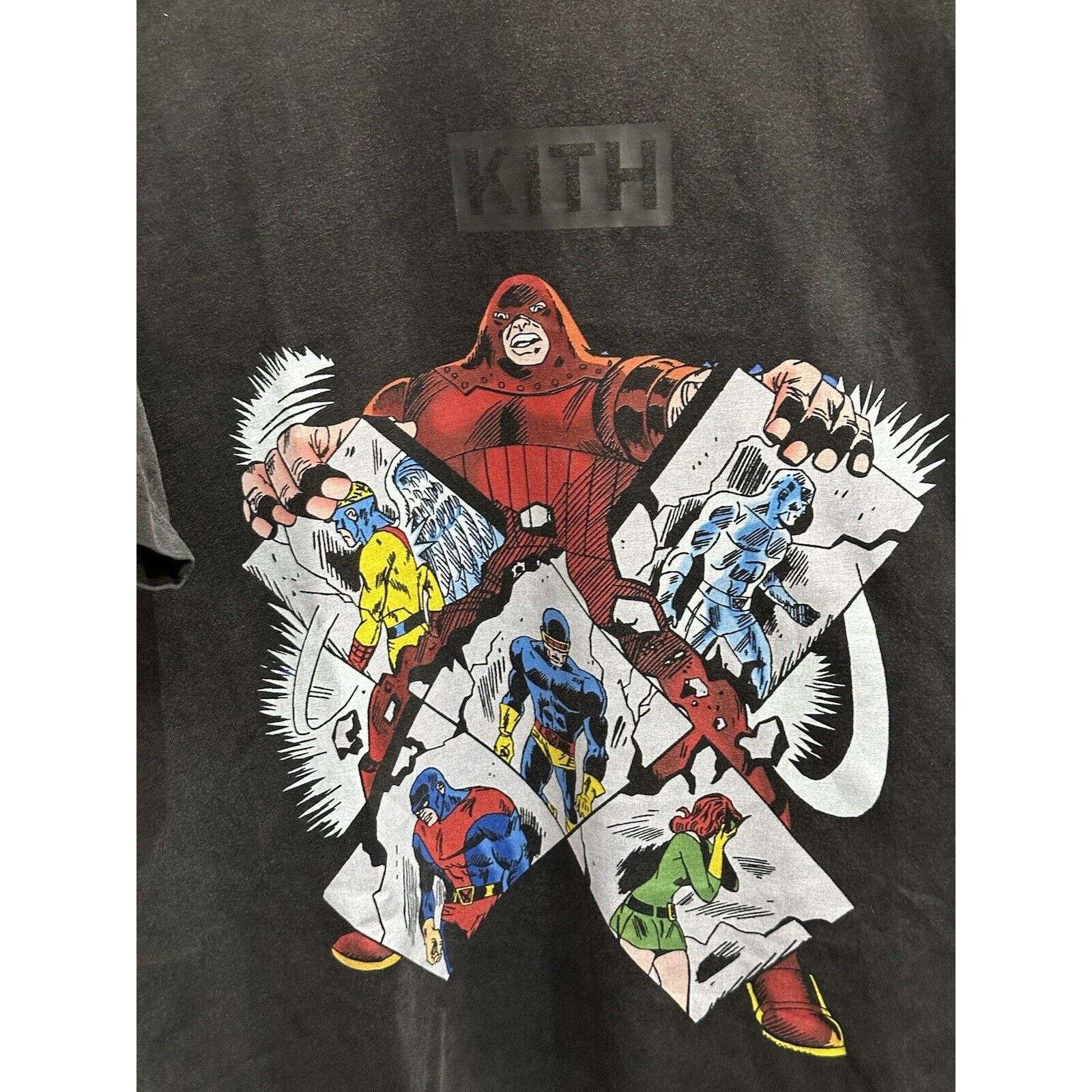Kith Kith X Marvel X-Men Juggernaut Vintage Tee Black Size S NWOT  
