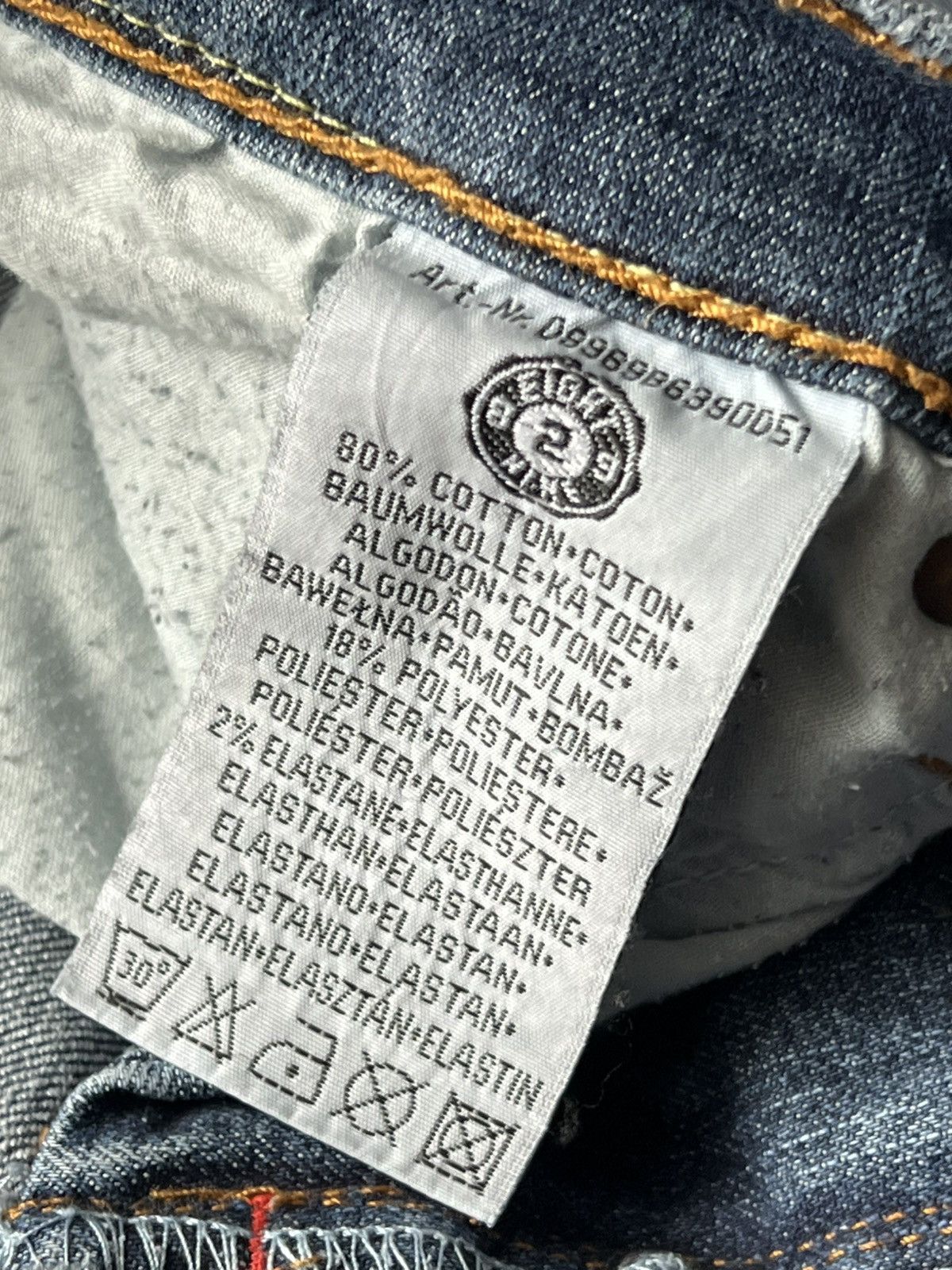Marithe + Francois Girbaud Vintage Flare Jeans Size 30" / US 8 / IT 44 - 7 Thumbnail