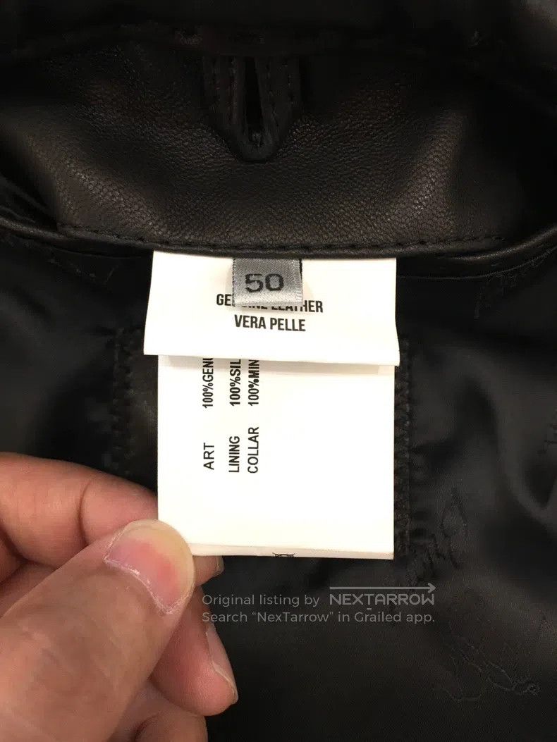 Brioni Brioni Mink collar leather jacket Size US M / EU 48-50 / 2 - 9 Thumbnail