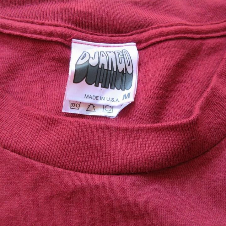 Hysteric Glamour × Vintage Vintage MOTOWN Disco Funk Northern Soul Maroon Tee shirt Size US M / EU 48-50 / 2 - 2 Thumbnail