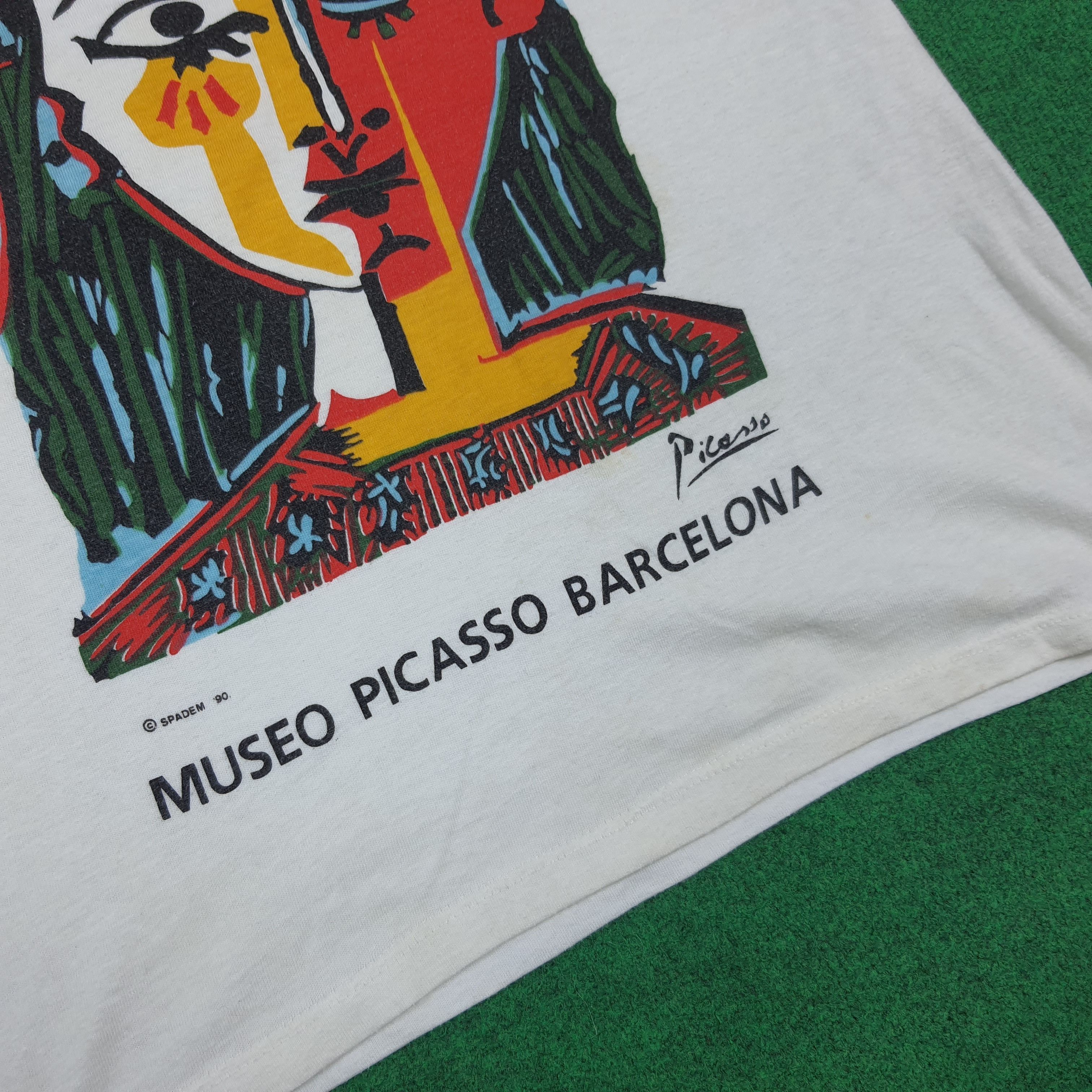 Vintage Vintage Pablo Picasso 90s Museo Picasso Barcelona Art E1A26 Size US M / EU 48-50 / 2 - 2 Thumbnail