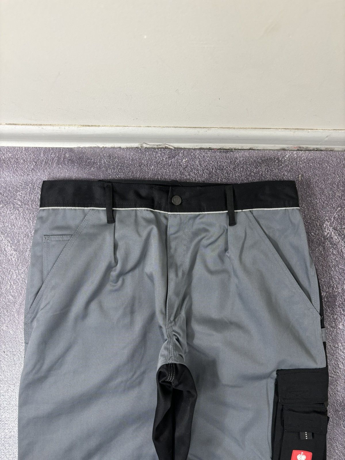 Other Engelbert Strauss Double Knee Cordura Workwear Cargo Pants Size US 33 - 7 Thumbnail
