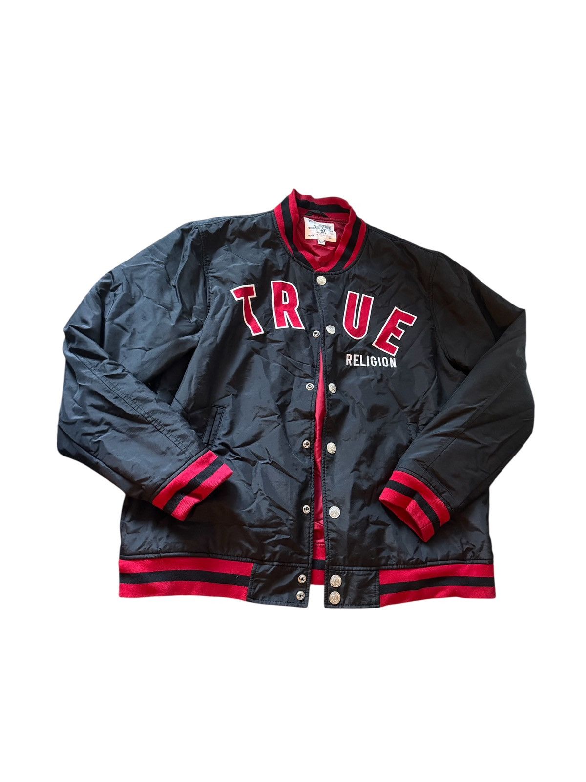 True Religion True Religion "TR 2002" World Tour Varsity - 3XL Size US XXL / EU 58 / 5 - 1 Thumbnail