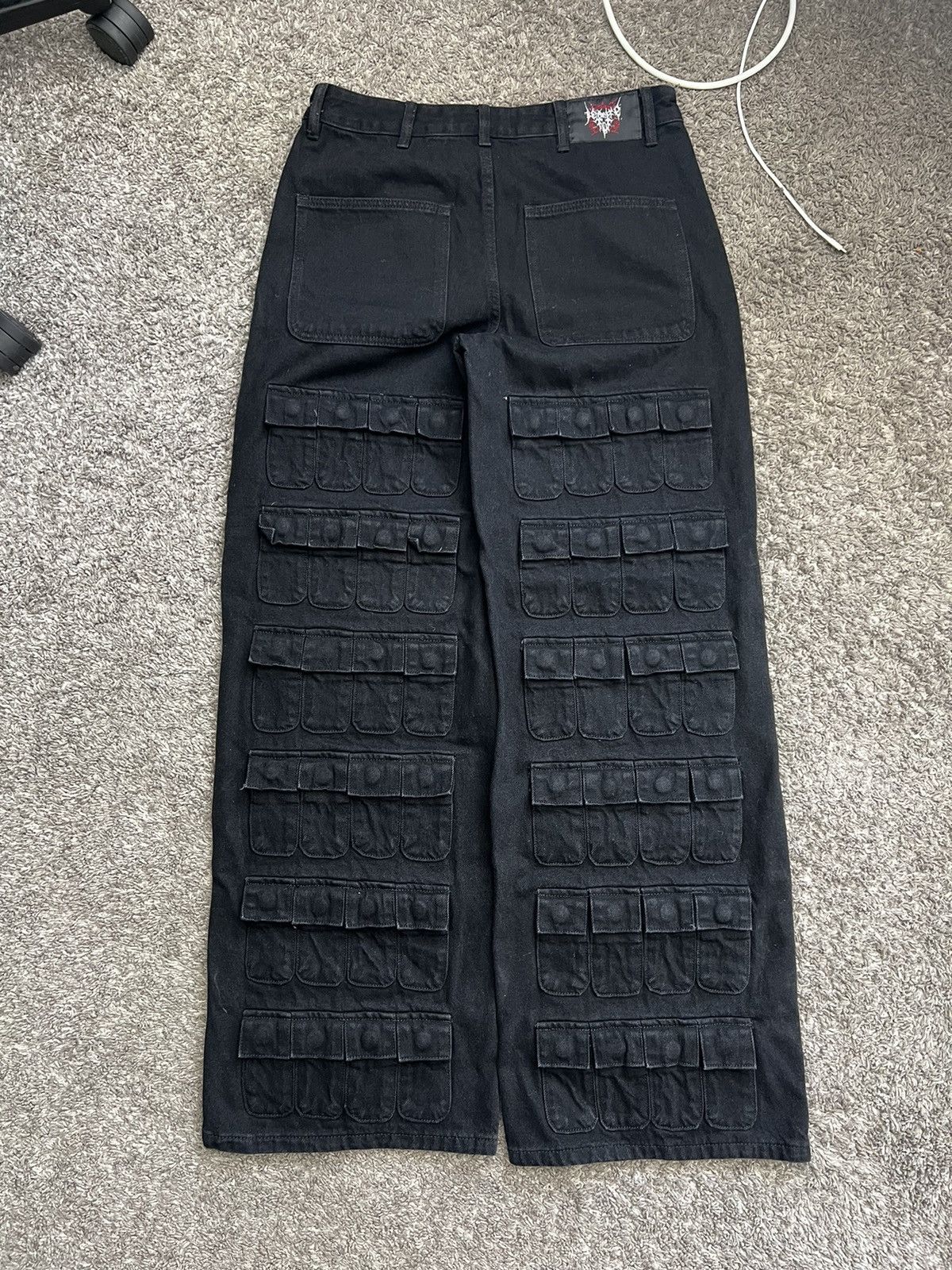 Japanese Brand 100 Pocket Pants Size US 32 / EU 48 - 4 Thumbnail