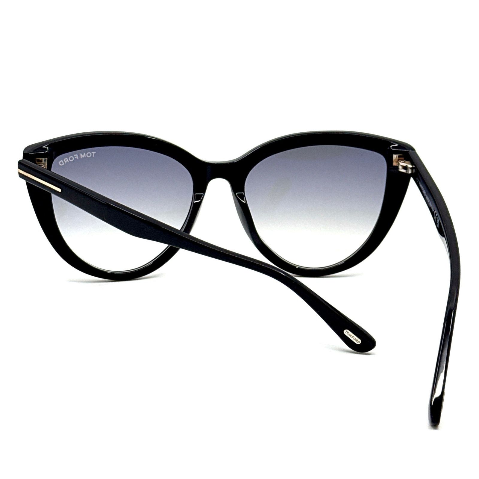 Tom Ford New, TOM FORD Isabella-02 Sunglasses TF915 01B Authentic Size ONE SIZE - 11 Thumbnail