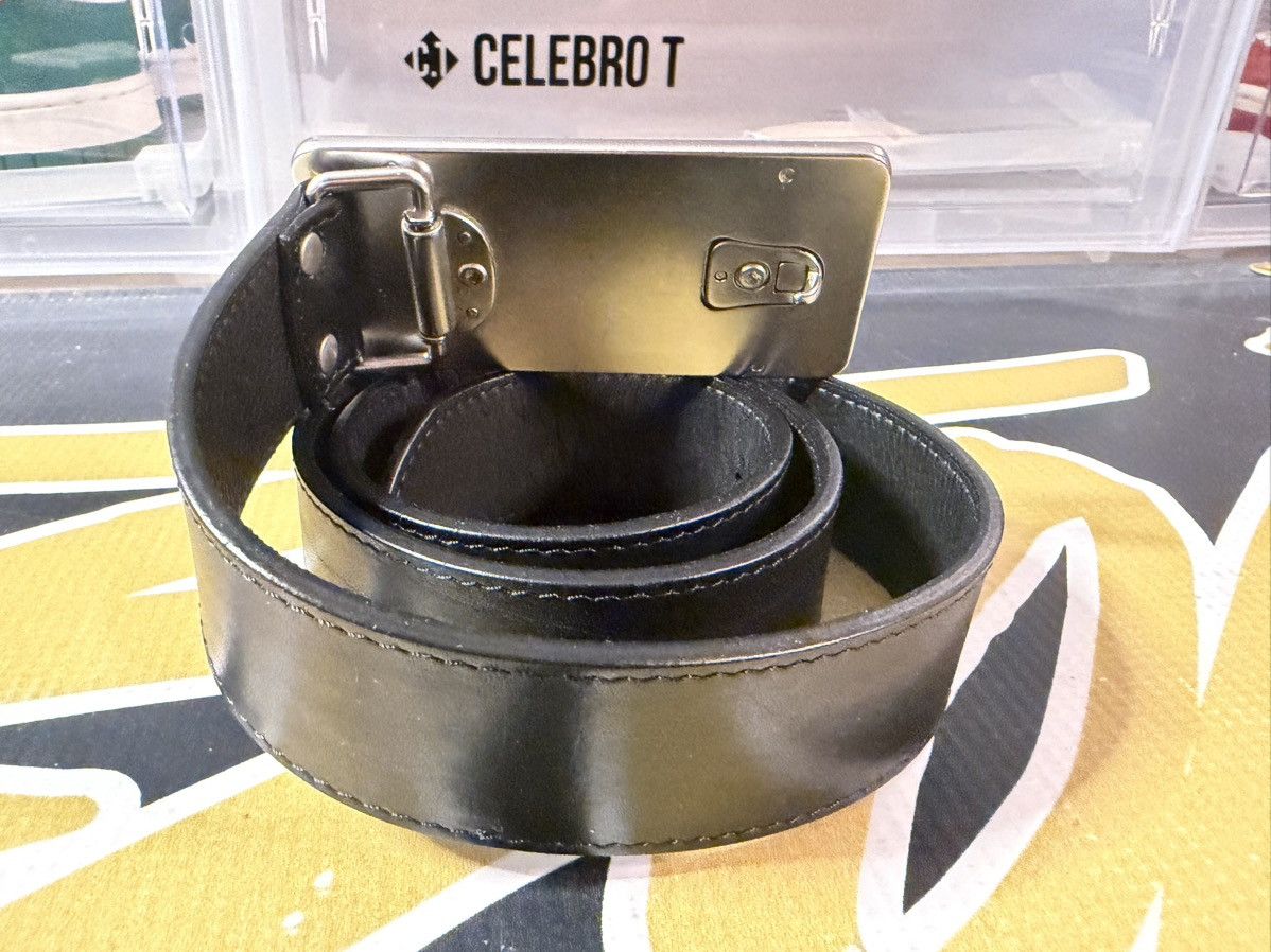 Jean Paul Gaultier × Supreme SUPREME SS19 JEAN PAUL GAULTIER BELT BLACK SIZE S/M W BUCKLE Size 28 - 3 Thumbnail