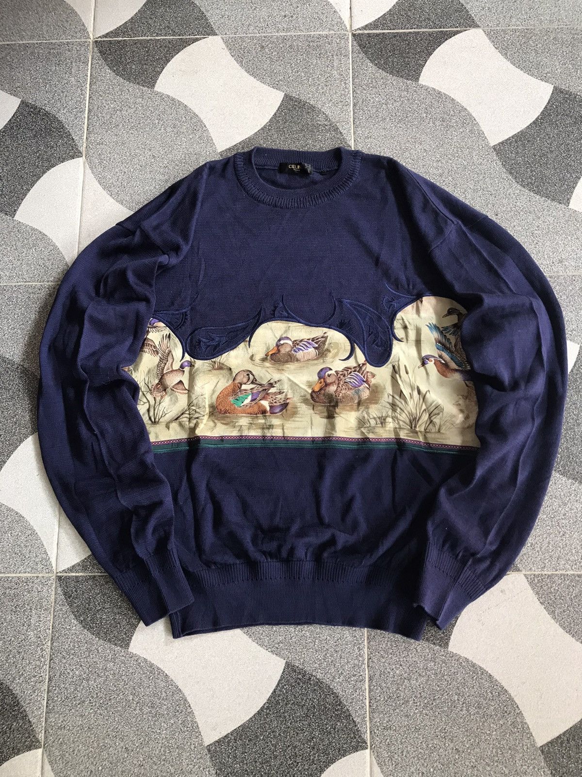 Celine Vintage Celine Knitwear Size US L / EU 52-54 / 3 - 3 Thumbnail