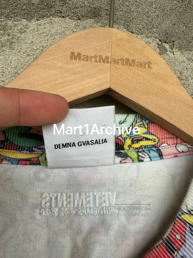 Vetements Vetements Cartoon Printed Short Sleeve Shirt. Size US M / EU 48-50 / 2 - 7 Thumbnail
