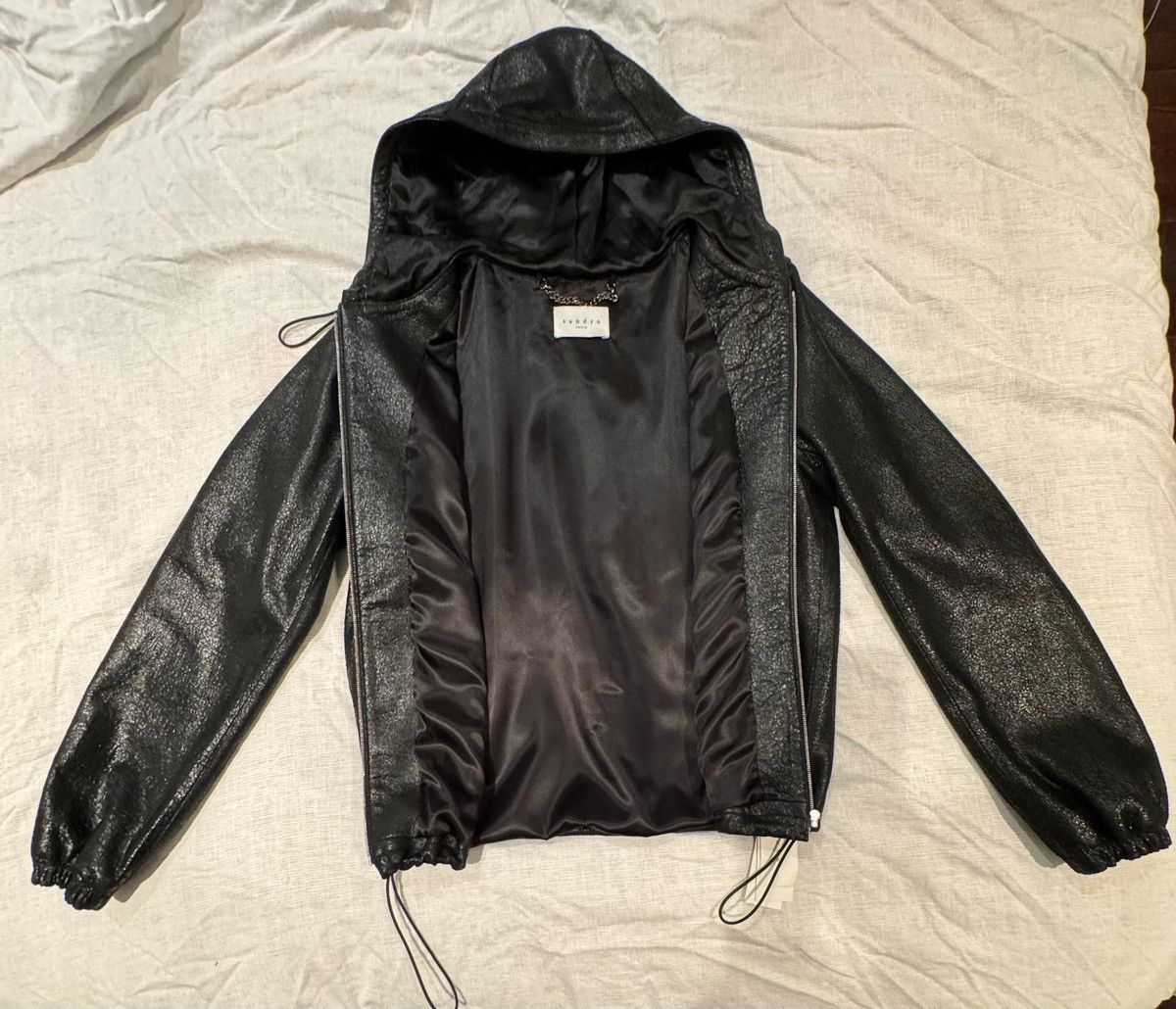 Sandro Sandro Paris Men’s Leather Jacket Size US M / EU 48-50 / 2 - 3 Thumbnail