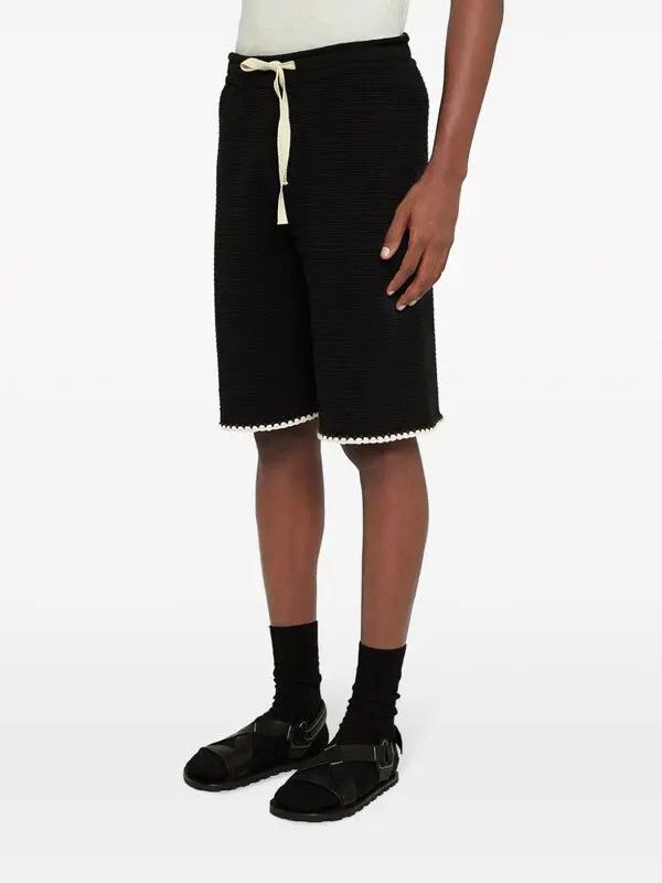 Jil Sander o1w1db10825 Shorts in Black Size US 34 / EU 50 - 4 Thumbnail