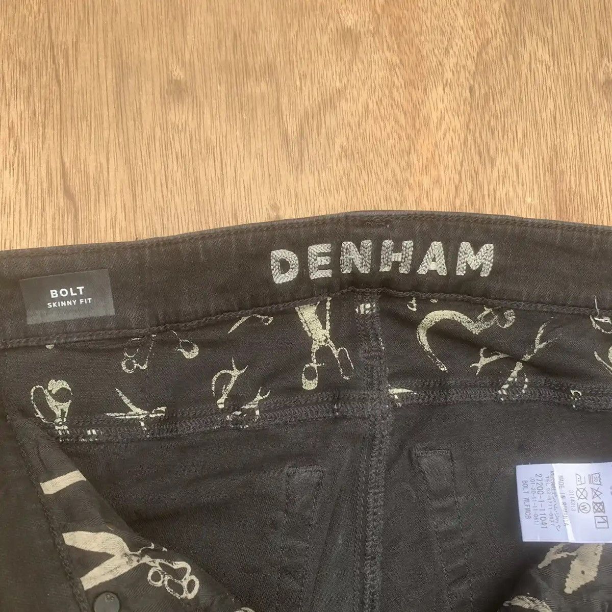 DENHAM ⚡️ FLASH SALE⚡️VINTAGE DENHAM JEANS STRETCHABLE SKINNY PANTS Size US 29 - 9 Thumbnail