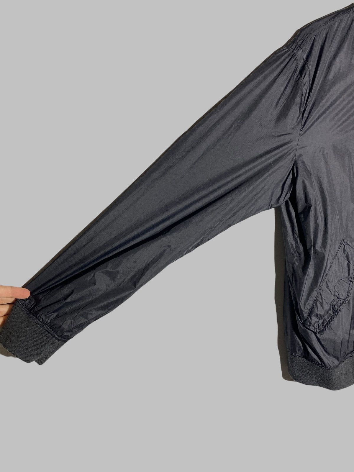 Armani 🔥 Y2K ARMANI JEANS REVERSIBLE NYLON BOMBER MILANO FLEX Size US L / EU 52-54 / 3 - 7 Thumbnail