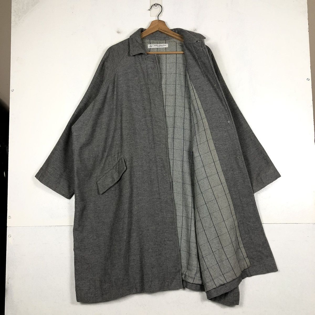 Japanese Brand × Vintage 📌VINTAGE OVERSIZED LONG JACKET JOURNAL STANDARD BLANKET Size US L / EU 52-54 / 3 - 12 Thumbnail