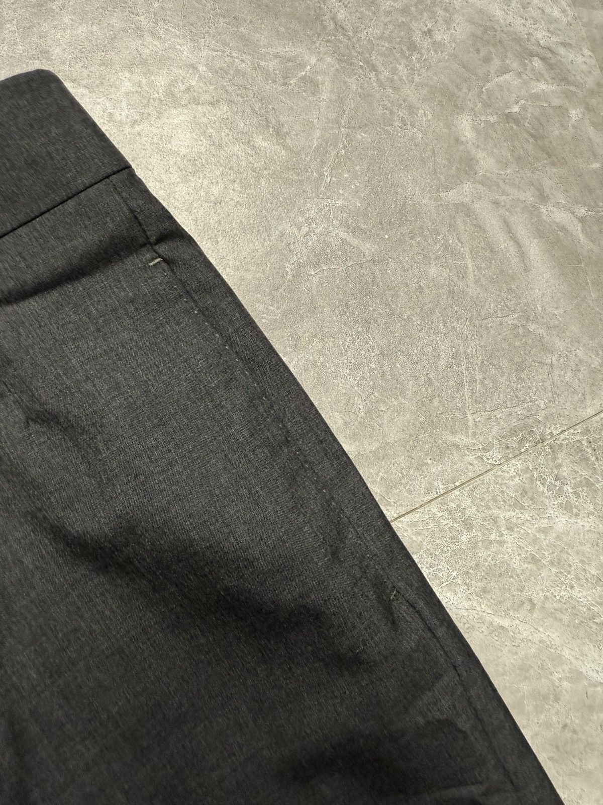 Thom Browne Thom Browne Grey Band Back Strap Cropped Pants Size US 30 / EU 46 - 7 Thumbnail