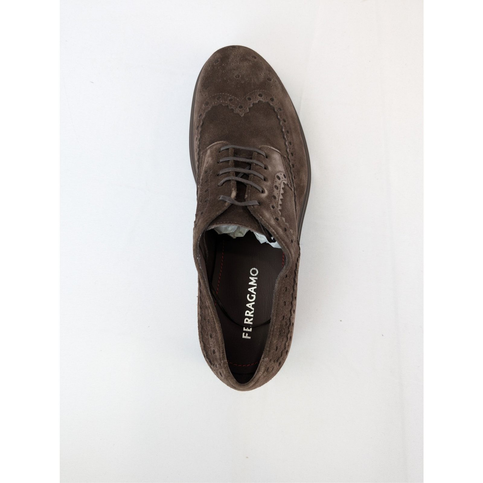 Salvatore Ferragamo o1rshd1 T. Moro 23 Calf Shoes & Boots in Brown Size US 11 / EU 44 - 18 Thumbnail